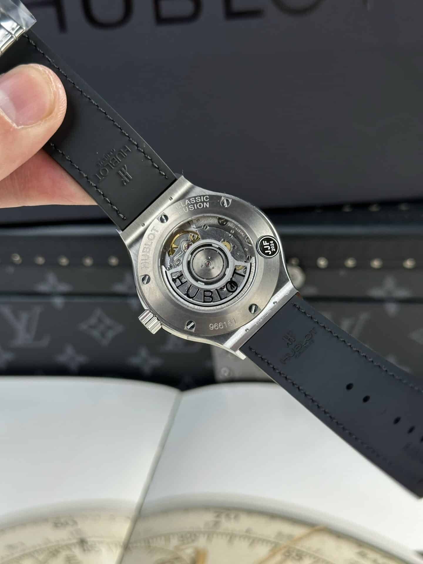 Hublot Classic Fusion Titanium White Dial Best Replica JJF 38mm - 图片 7