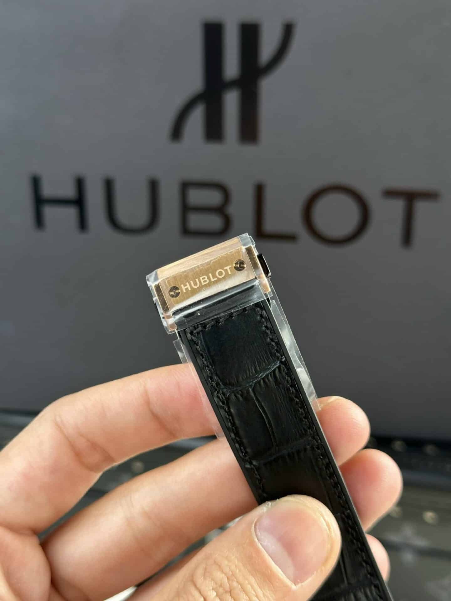 Hublot Classic Fusion King Gold Black Dial Best Replica JJF 38mm - 图片 8