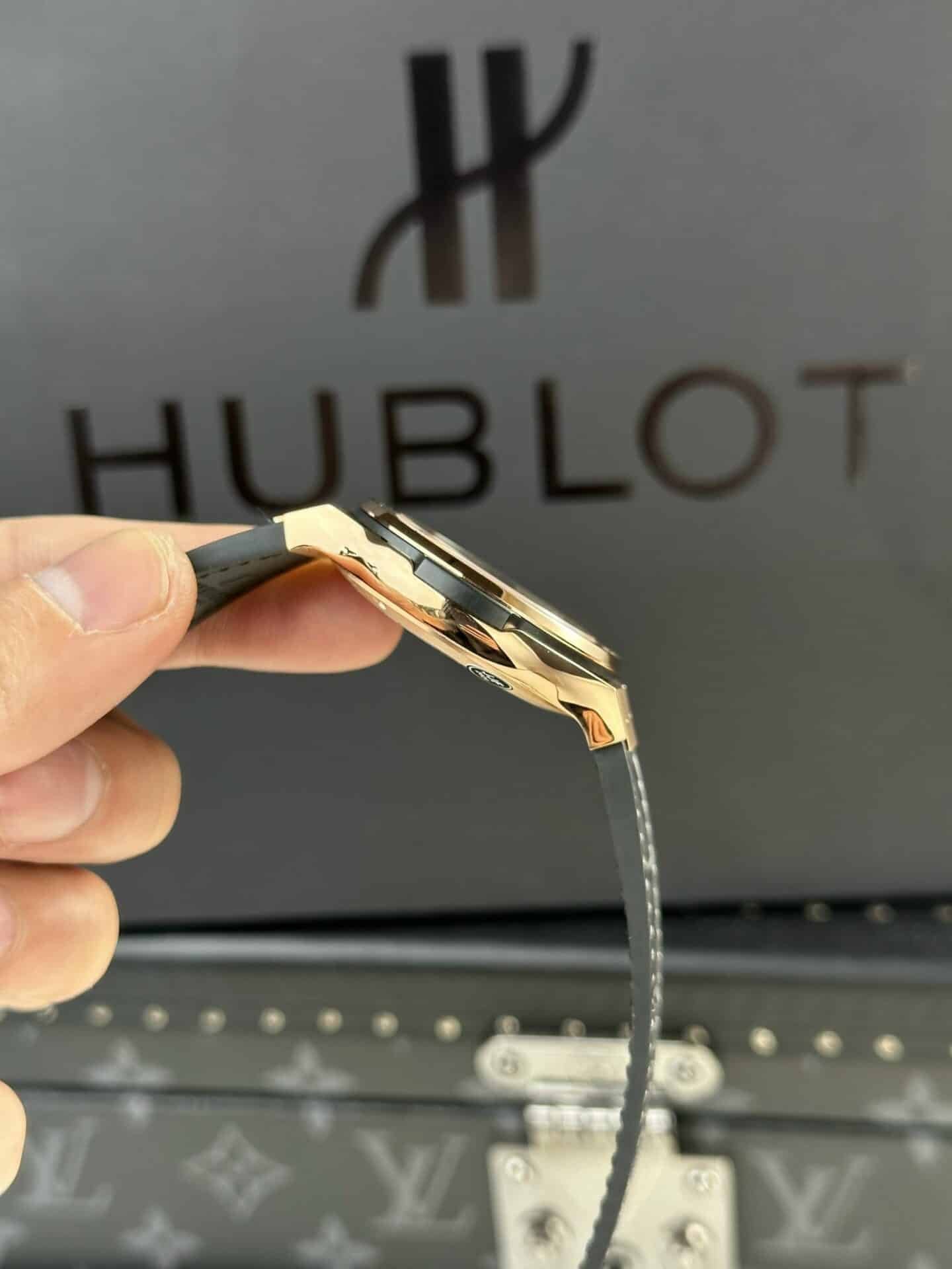 Hublot Classic Fusion King Gold Grey Dial Best Replica JJF 38mm - 图片 5