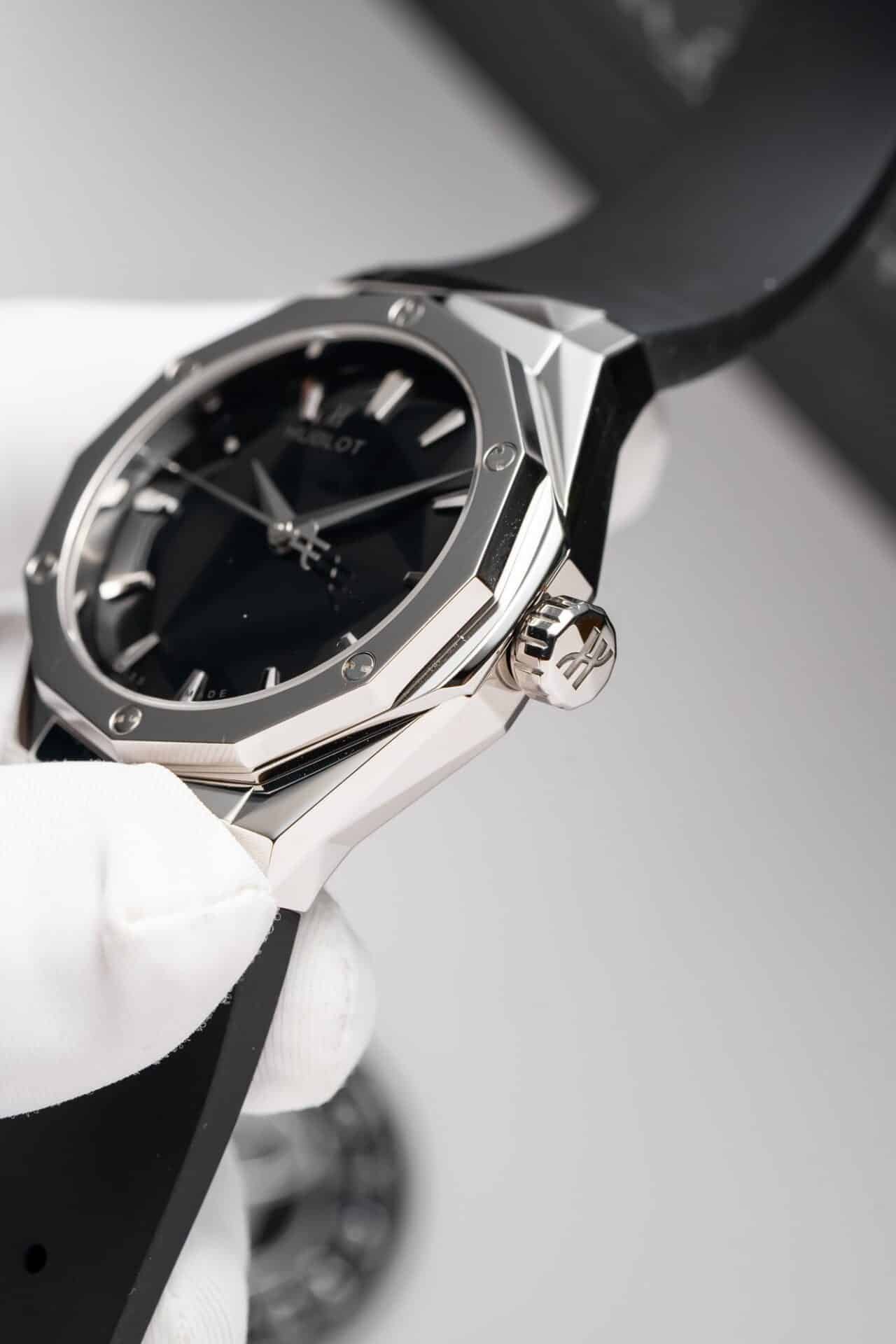 Hublot Classic Fusion Orlinski Titanium Black Dial Best Replica APS 40mm - 图片 6