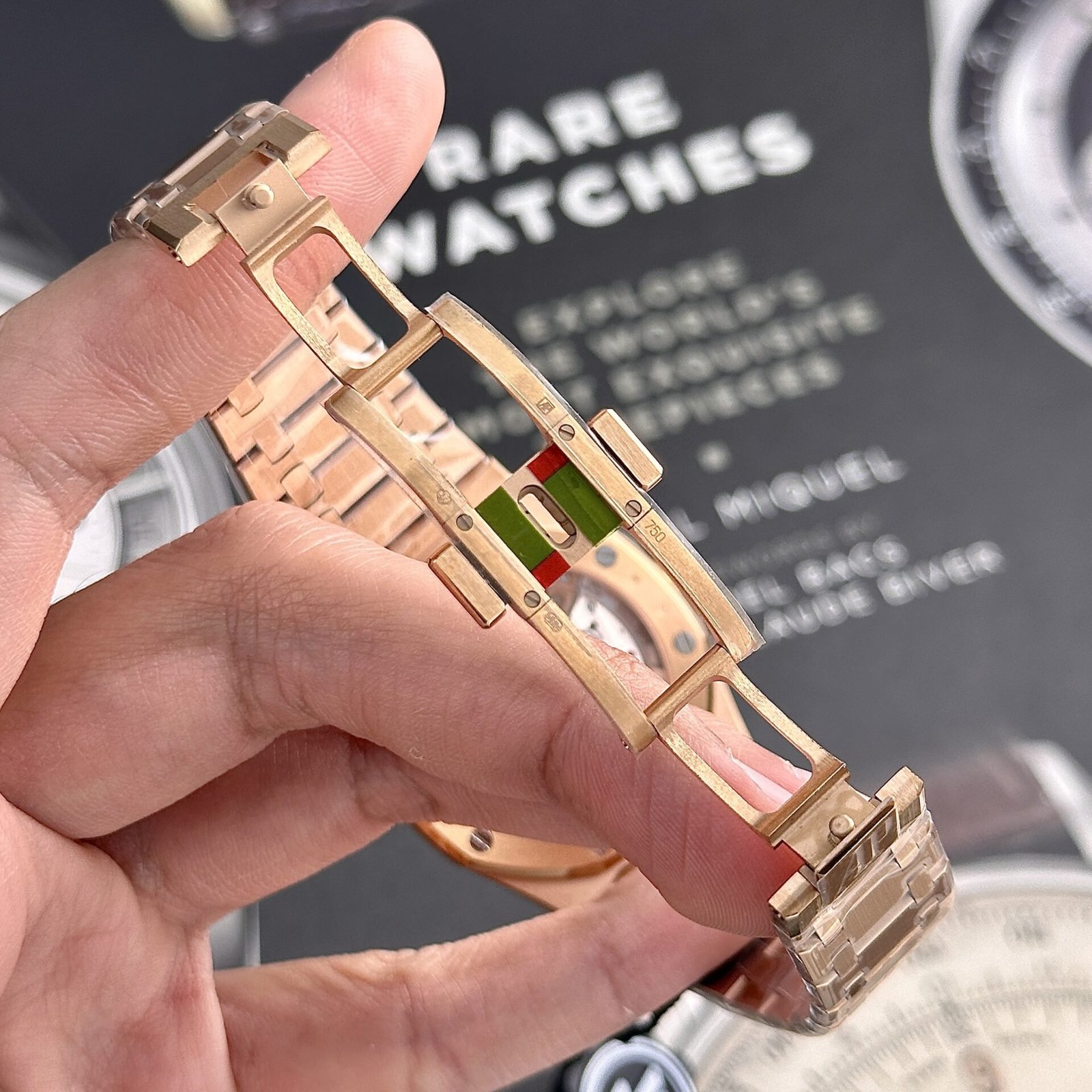 Audemars Piguet Royal Oak Jumbo Extra-thin 16202OR Smoked Grey Dial Best Replica 39mm - 图片 10