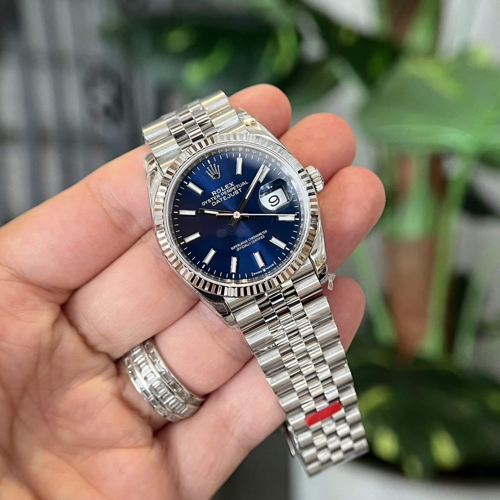 Rolex Datejust 36 126234 Blue Dial Luminous Jubilee Bracelet Best Replica VS Factory - 图片 2