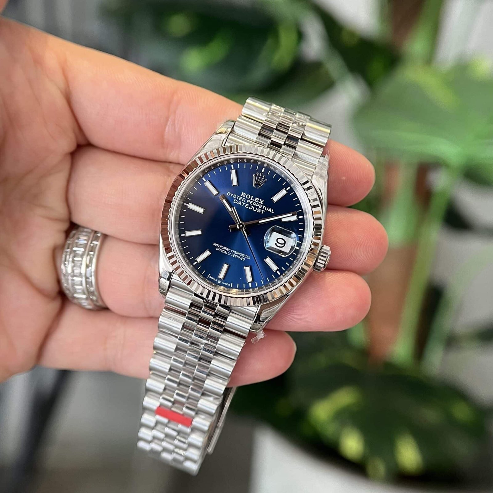 Rolex Datejust 36 126234 Blue Dial Luminous Jubilee Bracelet Best Replica VS Factory - 图片 3