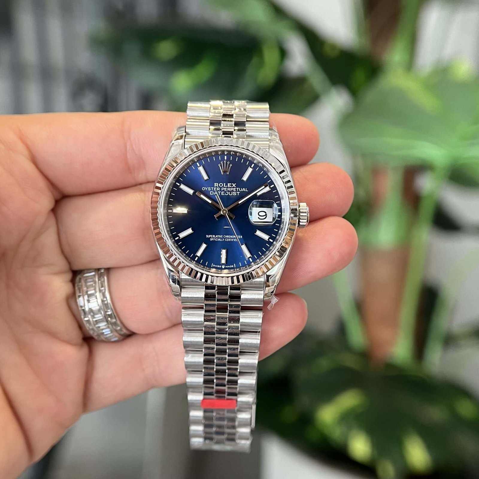 Rolex Datejust 36 126234 Blue Dial Luminous Jubilee Bracelet Best Replica VS Factory - 图片 5