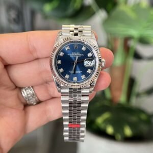 Rolex Datejust 36 126234-0037 Blue Diamond Dial Jubilee Top Quality Replica VS Factory