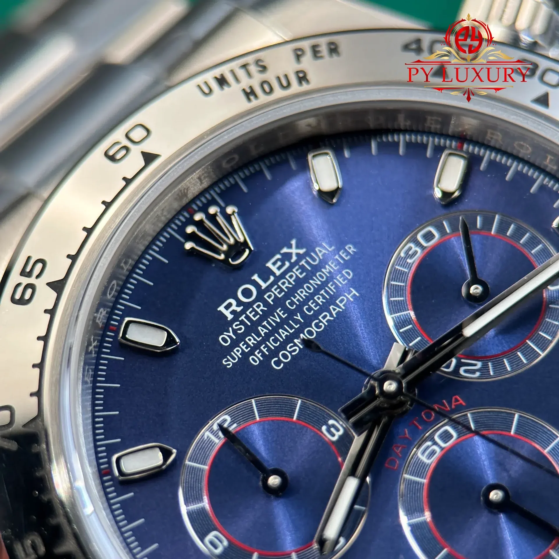 Rolex Daytona 116509 Blue Dial Gained Weight 185g 1:1 Best Replica VSF 40mm - 图片 7