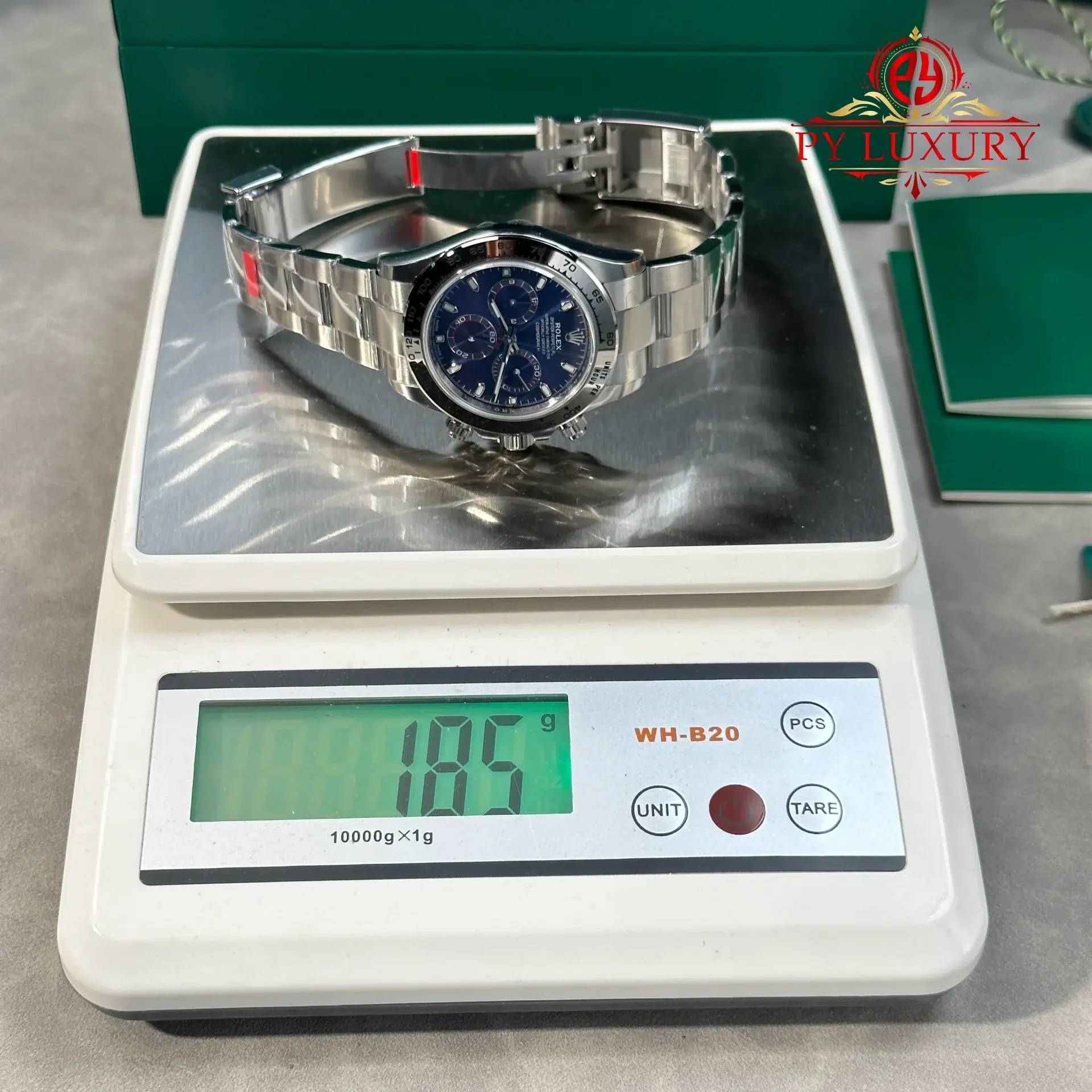Rolex Daytona 116509 Blue Dial Gained Weight 185g 1:1 Best Replica VSF 40mm - 图片 11