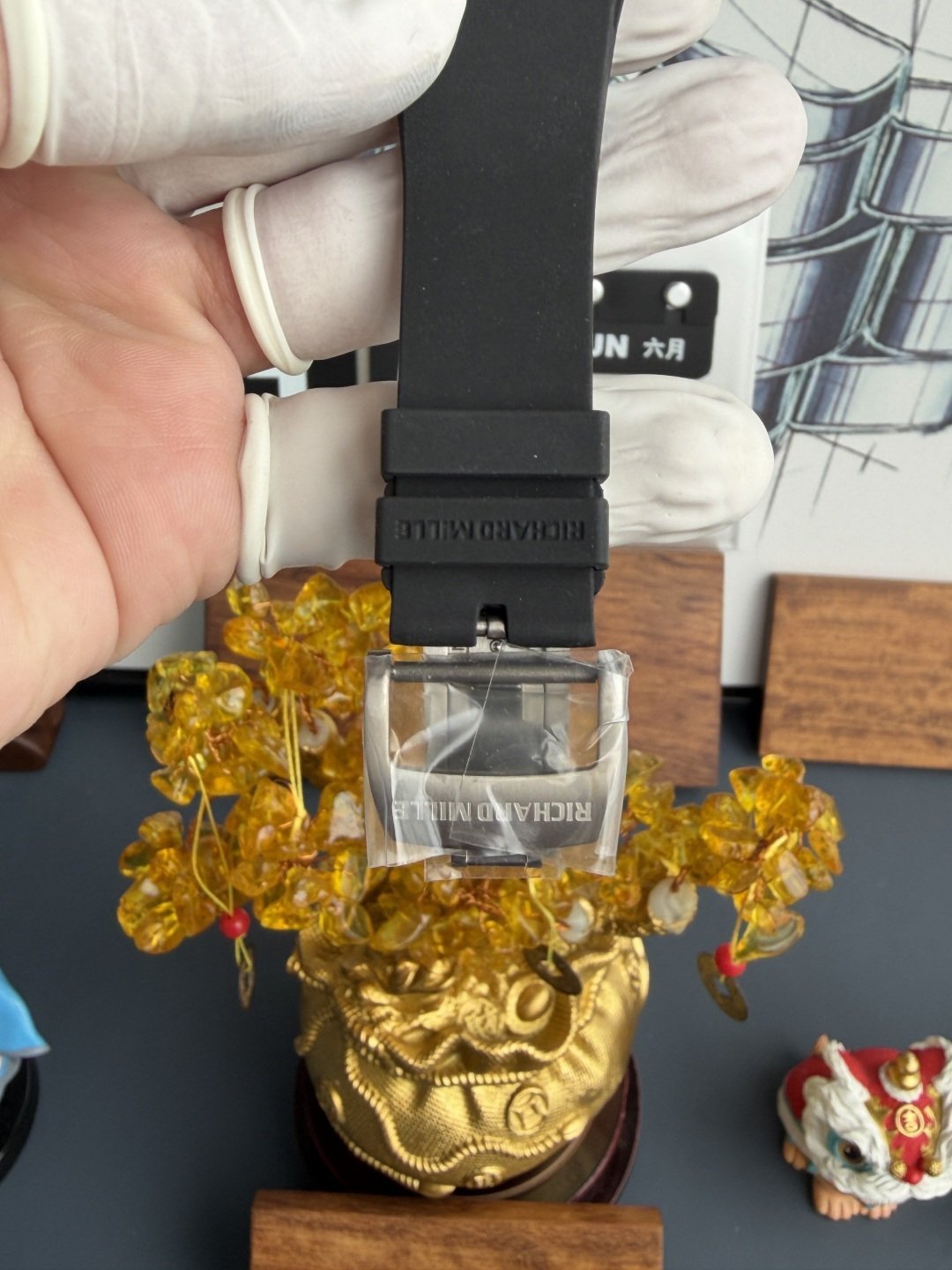 Richard Mille RM61-01 Yohan Blake Ultimate Edition Vaucher Movement 1:1 Super Clone A9F 42.7mm x 50.23mm (Free Sprung) - 图片 11