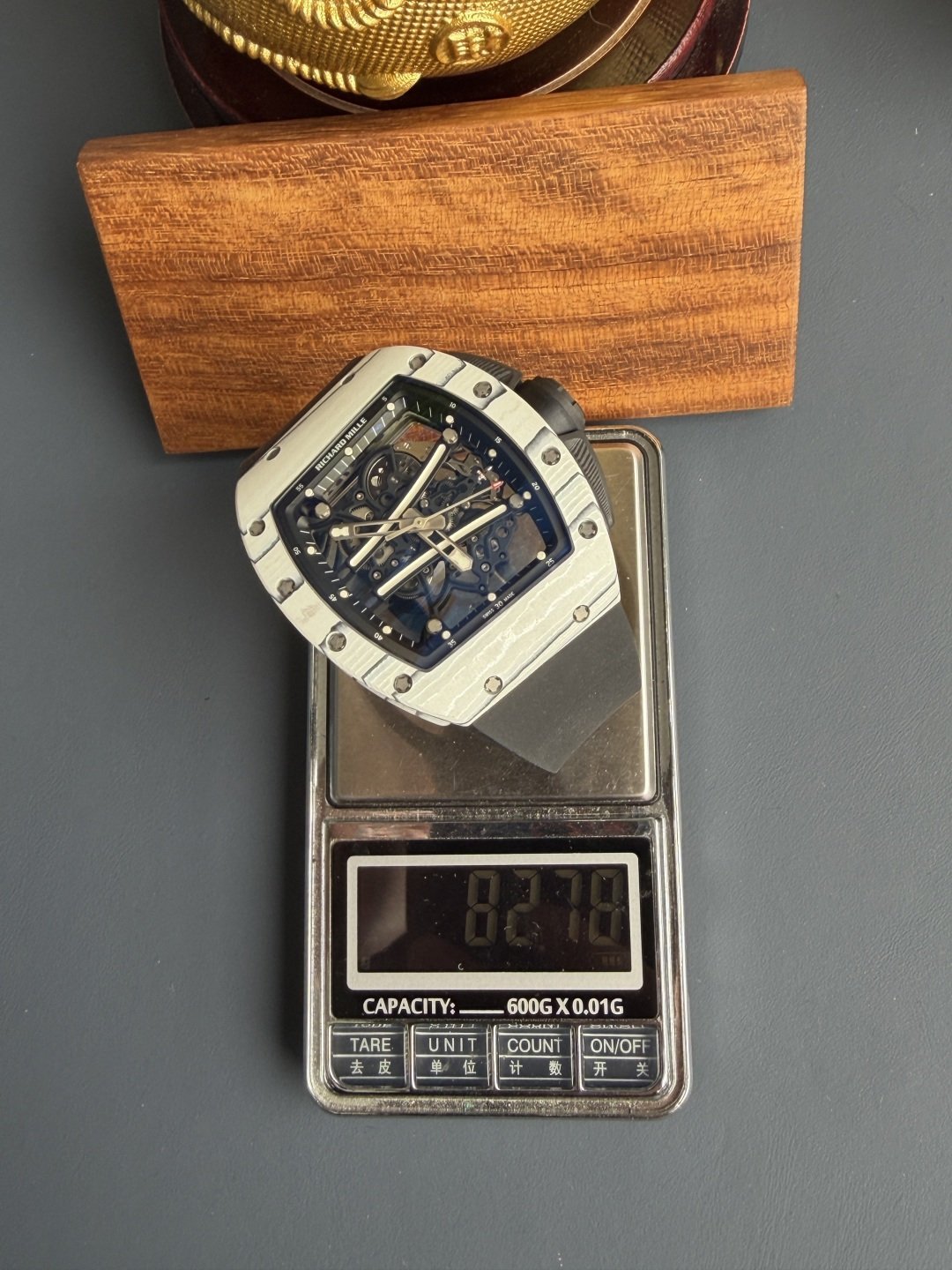 Richard Mille RM61-01 Yohan Blake Ultimate Edition Vaucher Movement 1:1 Super Clone A9F 42.7mm x 50.23mm (Free Sprung) - 图片 12