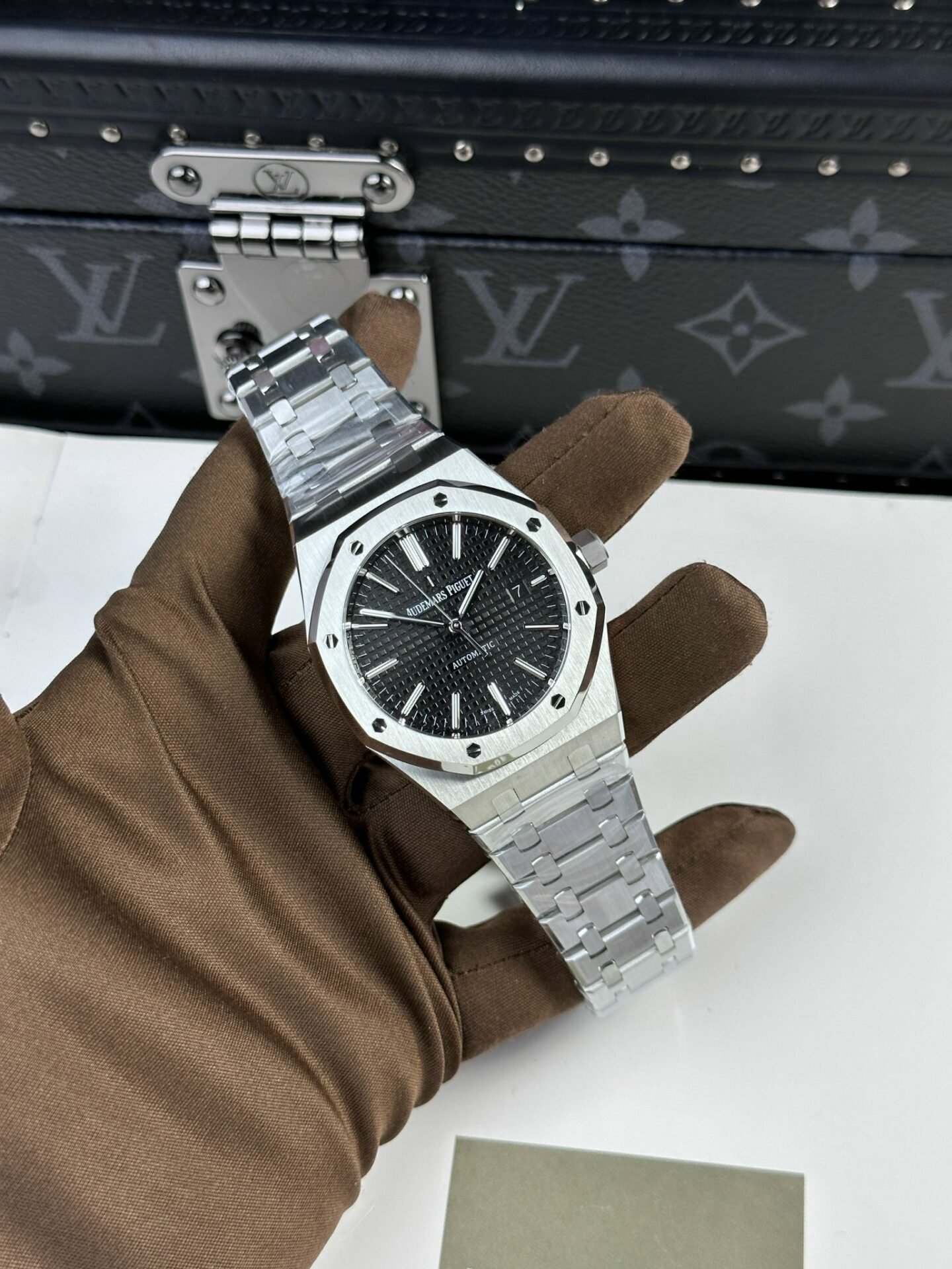 Audemars Piguet Royal Oak 15400ST Black Dial Best Replica APS Factory 41mm - 图片 2
