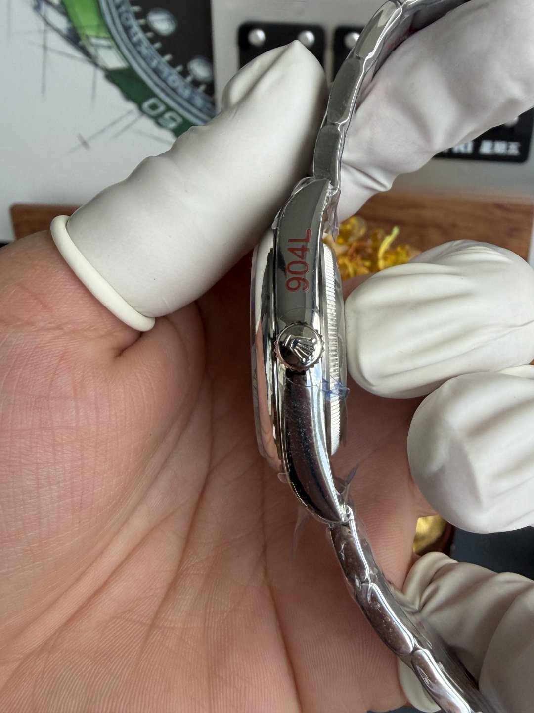 Rolex Oyster Perpetual 126000-0016 Multicoloured Jubilee-Motif Dial Best Replica QF 36mm - 图片 8