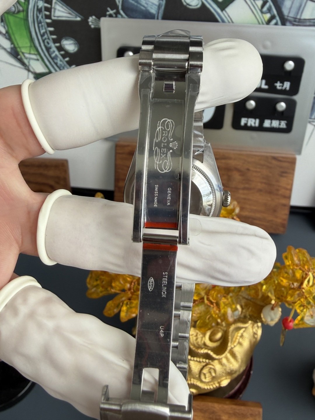 Rolex Oyster Perpetual 126000-0016 Multicoloured Jubilee-Motif Dial Best Replica QF 36mm - 图片 10