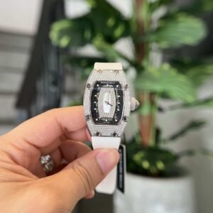 Richard Mille RM07-01 Full Diamond MOP Lip Replica 45.32 x 32.3mm