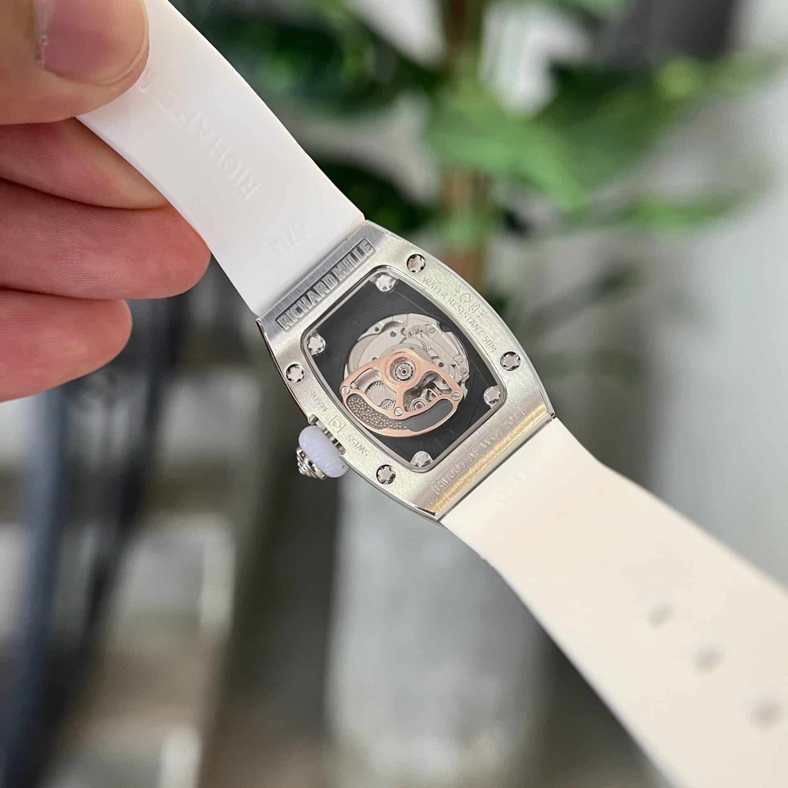 Richard Mille RM07-01 Full Diamond MOP Lip Replica 45.32 x 32.3mm - 图片 7