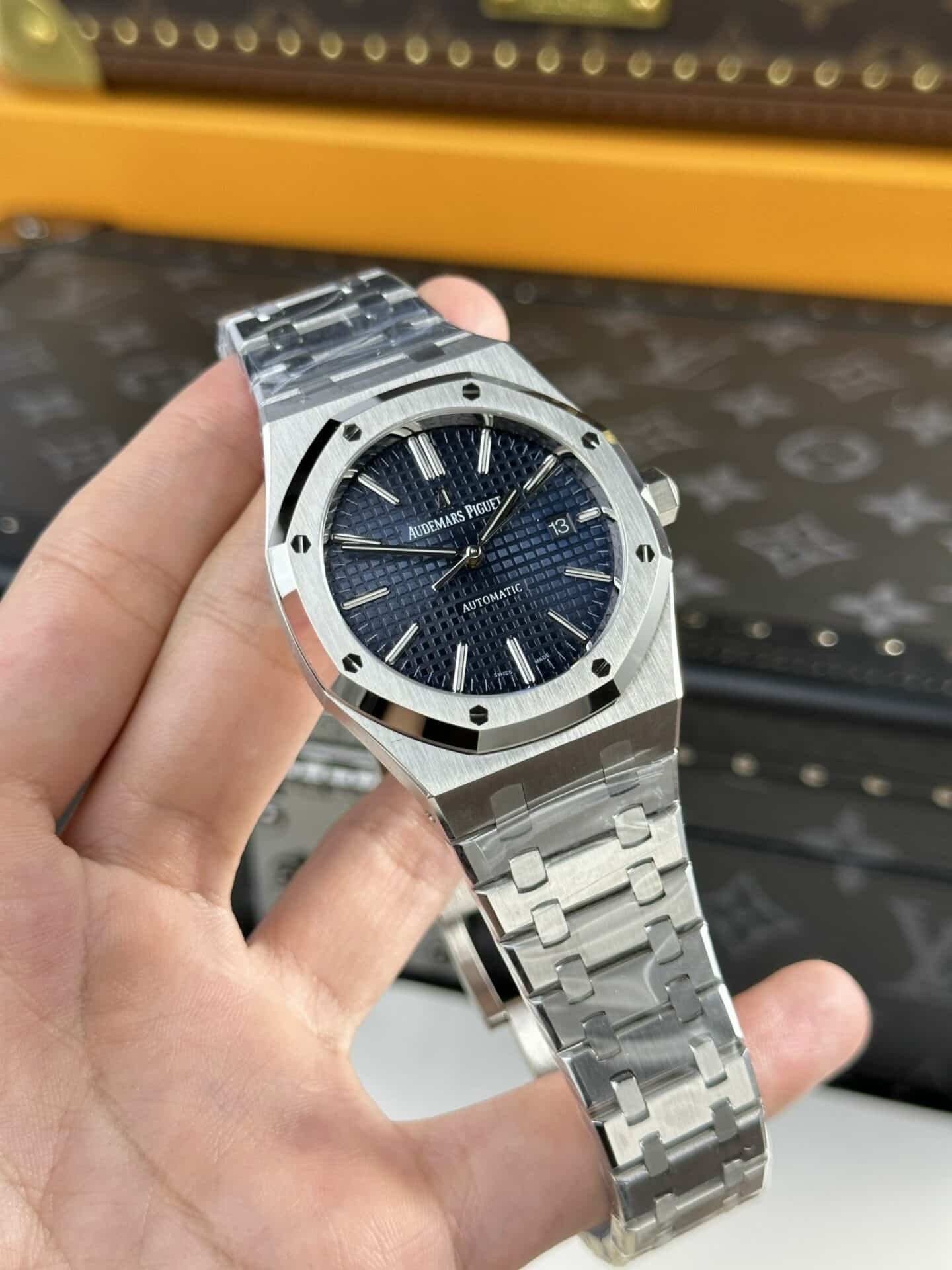 Audemars Piguet Royal Oak 15400ST Blue Dial Best Replica APS Factory 41mm - 图片 3