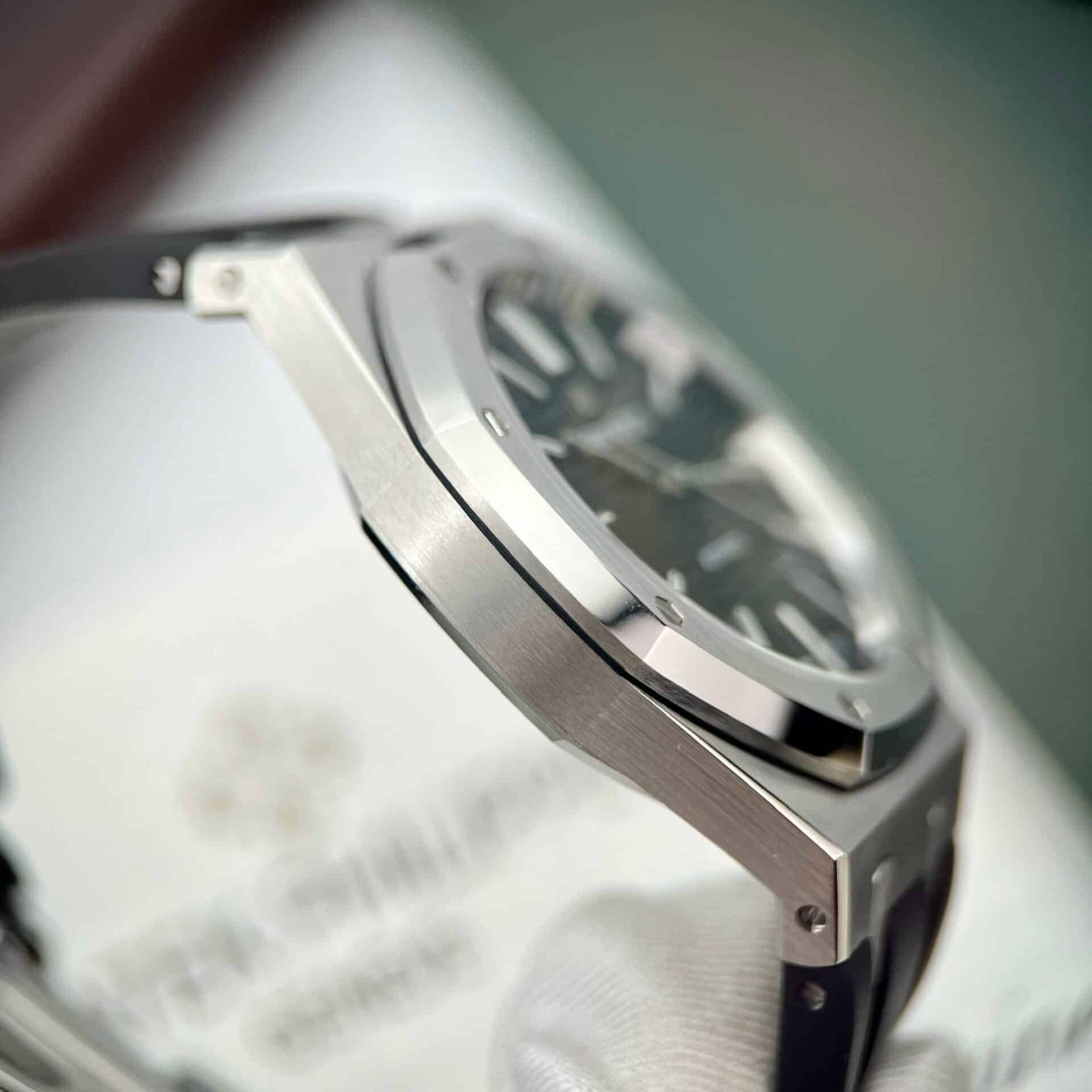 Audemars Piguet Royal Oak 15400ST Rubber Strap Black Dial Best Replica APS Factory 41mm - 图片 8