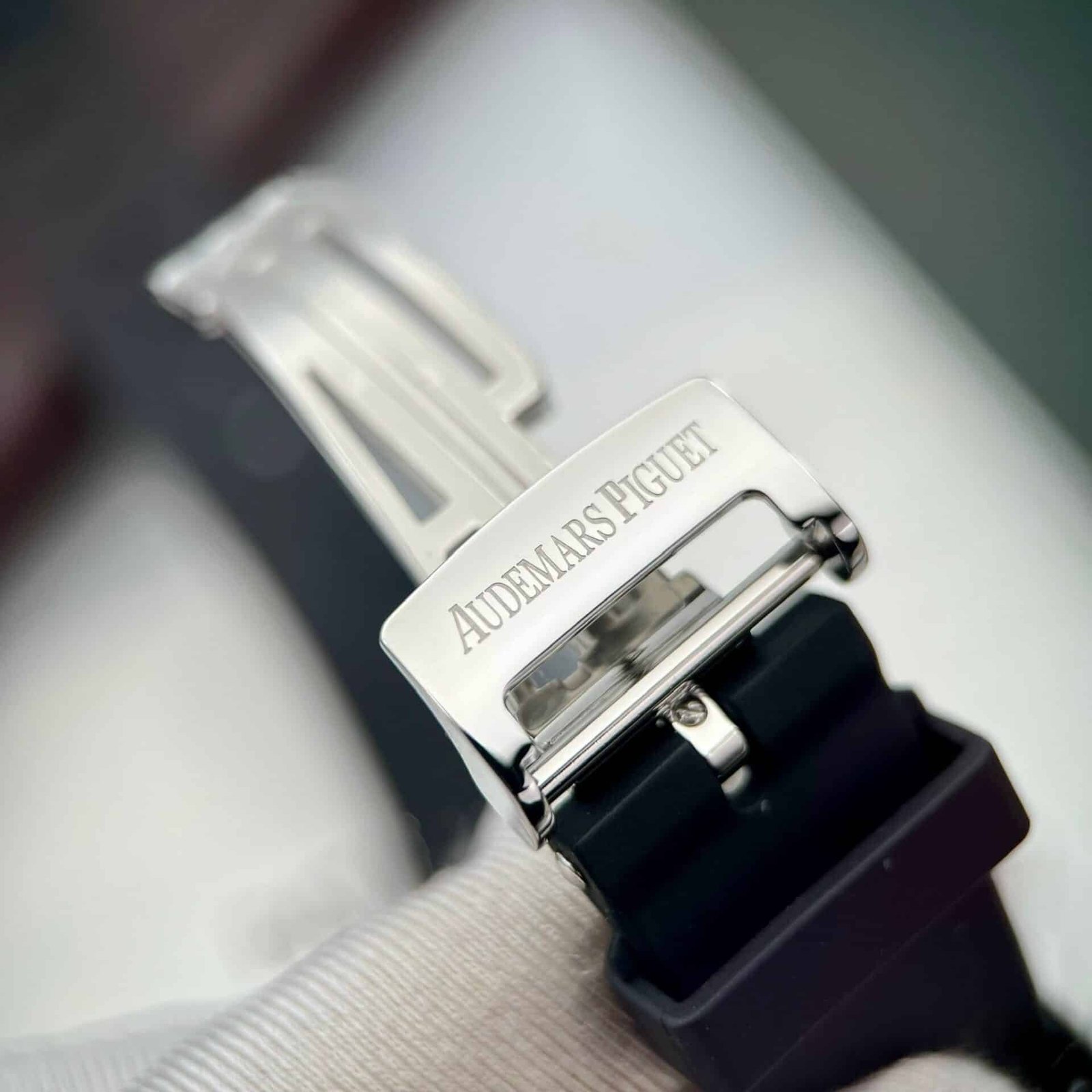 Audemars Piguet Royal Oak 15400ST Rubber Strap Black Dial Best Replica APS Factory 41mm - 图片 10