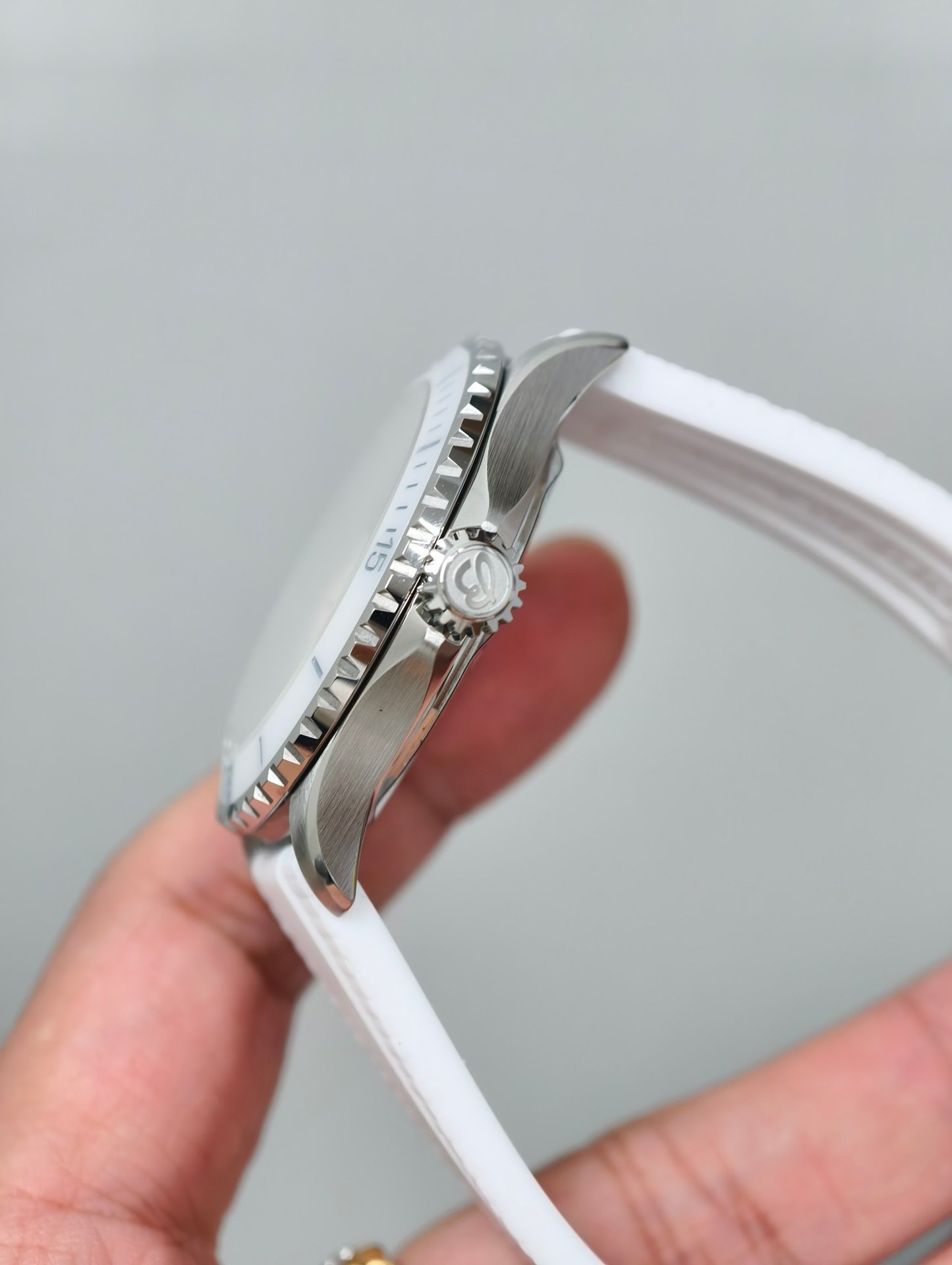 Breitling Superocean Rainbow White Dial A17375A61A1S1 White Rubber Strap 1:1 Best Replica 42mm - 图片 5