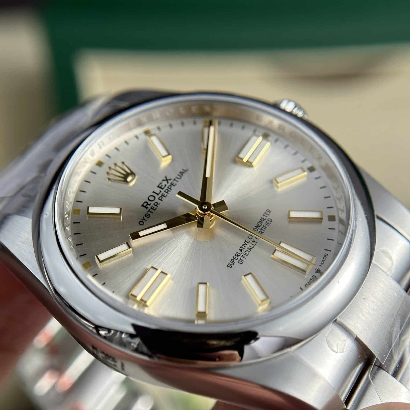 Rolex Oyster Perpetual 41 124300-0001 Silver Dial Best Quality Replica Clean Factory - 图片 5