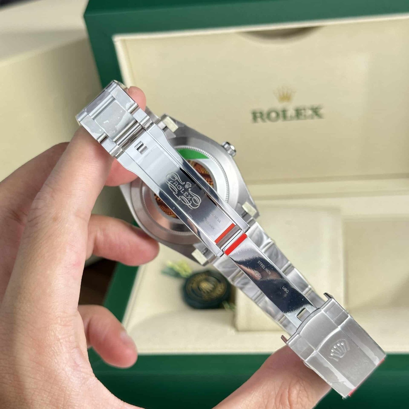 Rolex Oyster Perpetual 41 124300-0001 Silver Dial Best Quality Replica Clean Factory - 图片 9