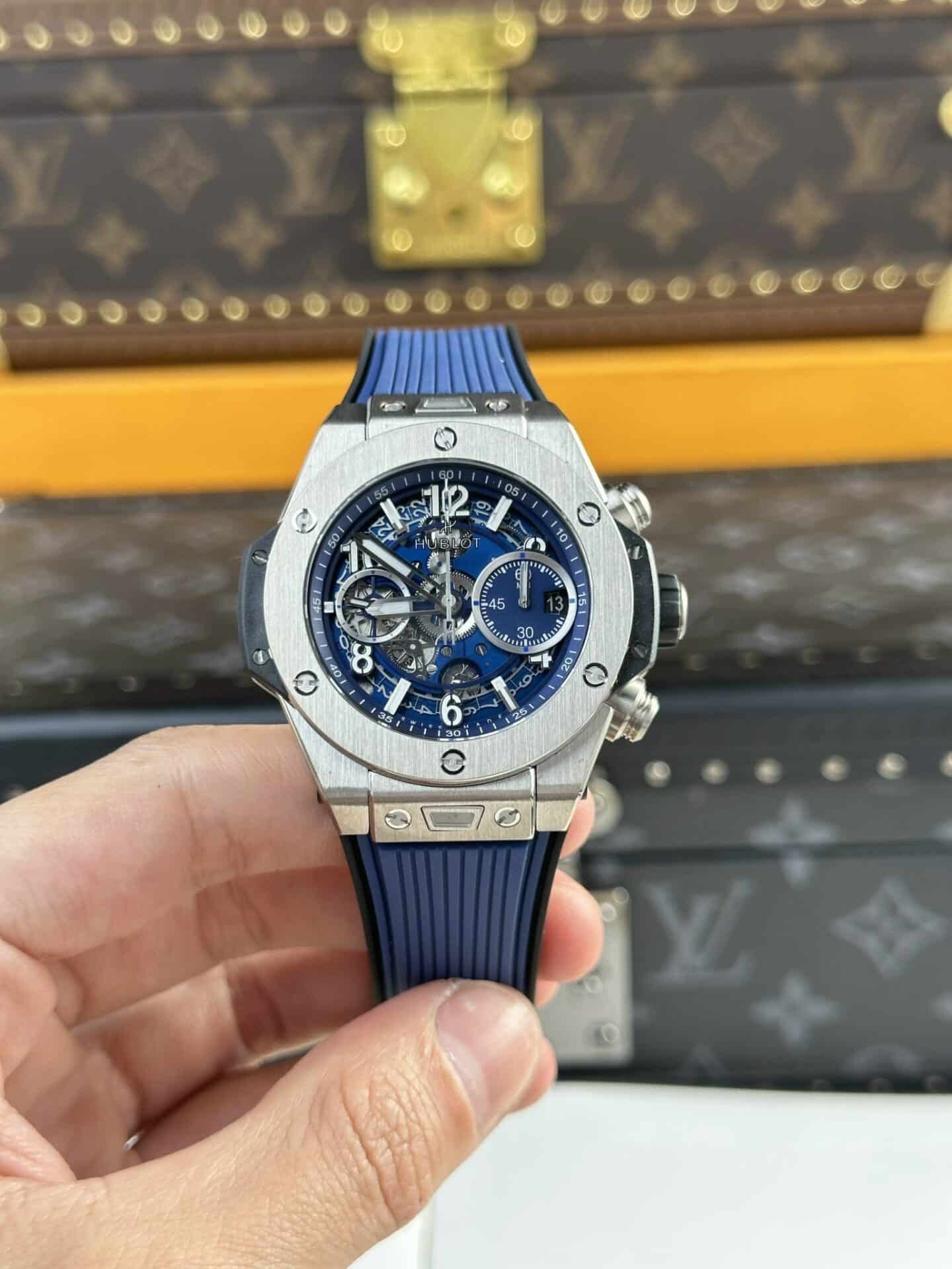 Hublot Big Bang Unico Titanium Blue Best Quality Replica 42mm