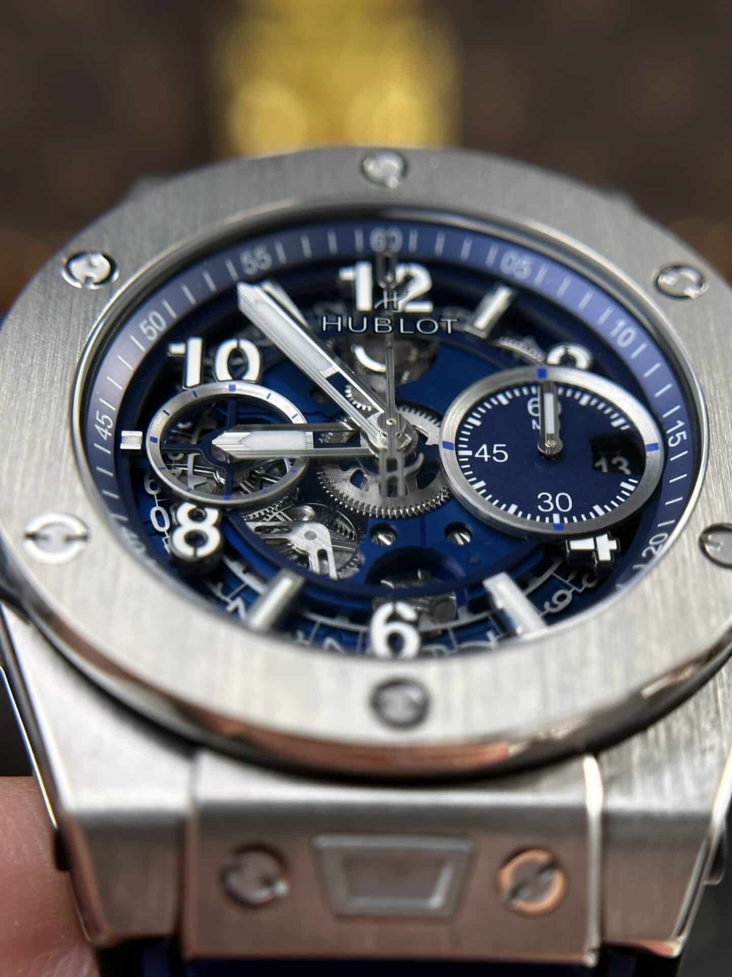 Hublot Big Bang Unico Titanium Blue Best Quality Replica 42mm - 图片 6