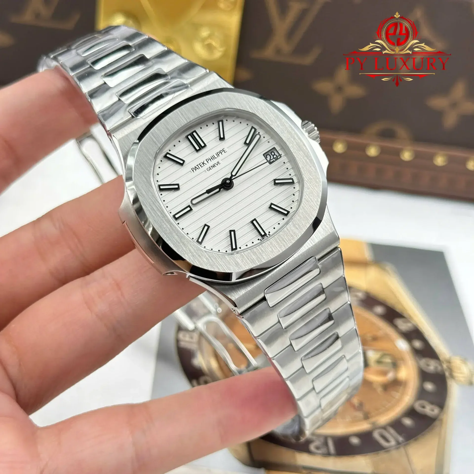 Patek Philippe Nautilus 5711/1A-011 White Dial Super Clone 40mm - 图片 2