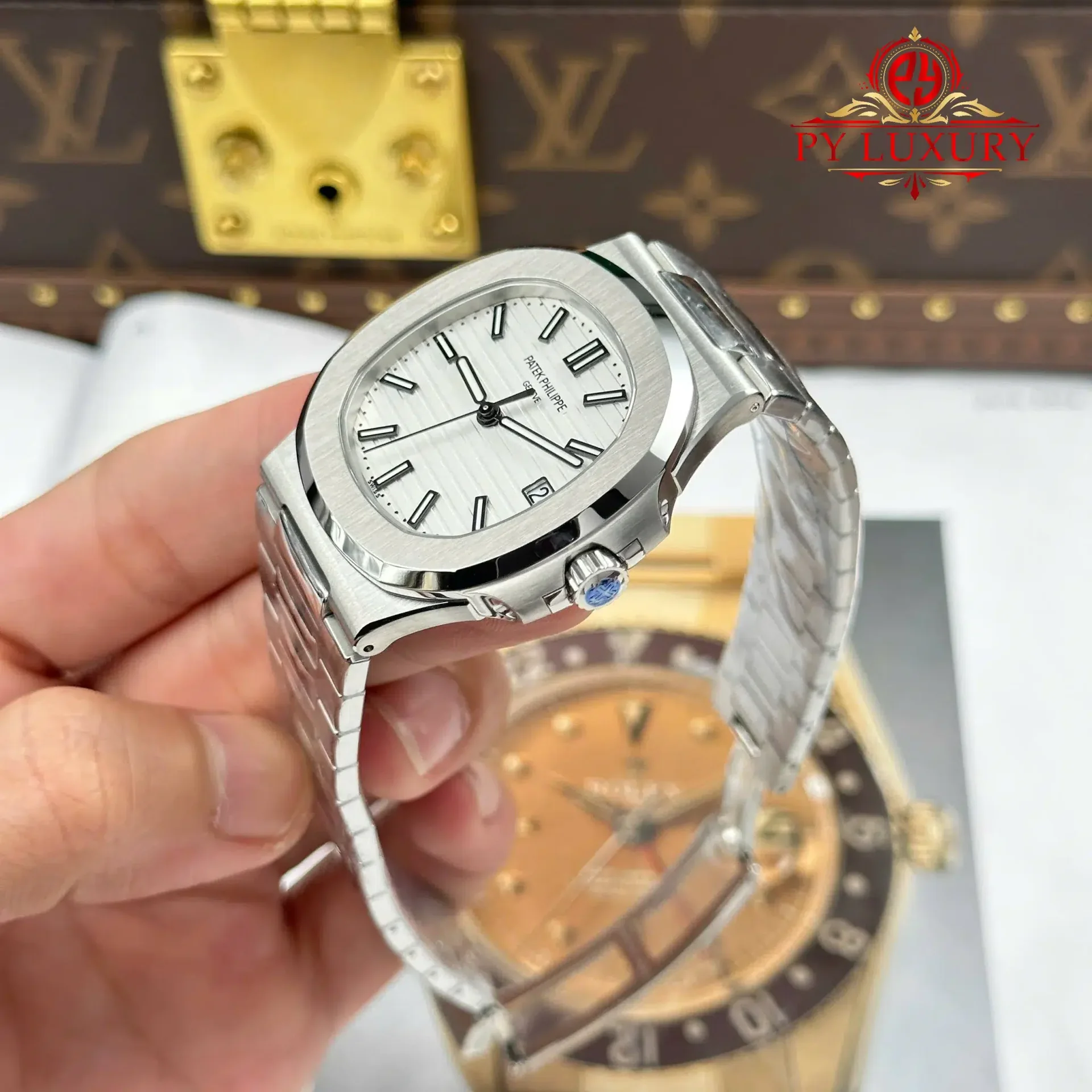 Patek Philippe Nautilus 5711/1A-011 White Dial Super Clone 40mm - 图片 3