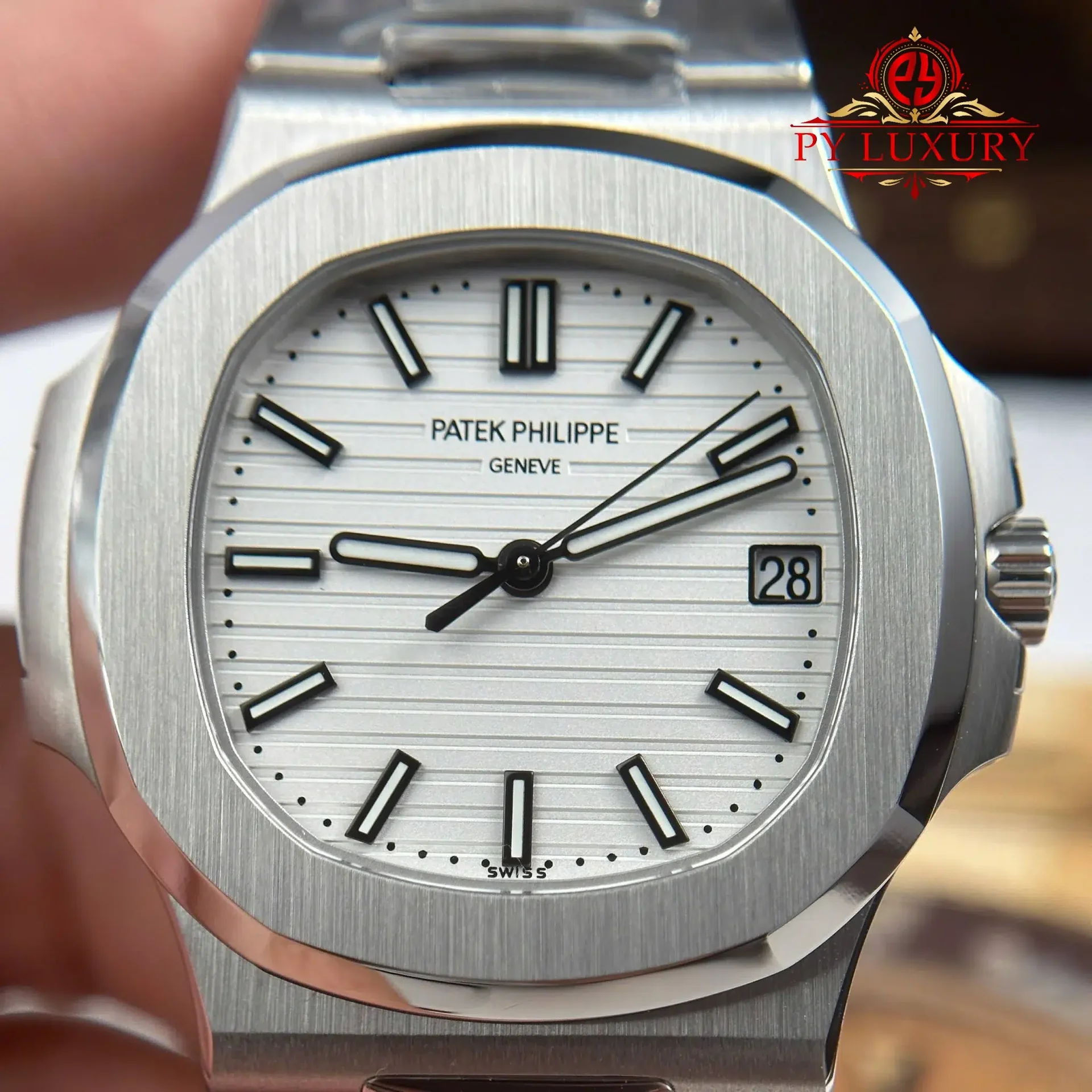 Patek Philippe Nautilus 5711/1A-011 White Dial Super Clone 40mm - 图片 4