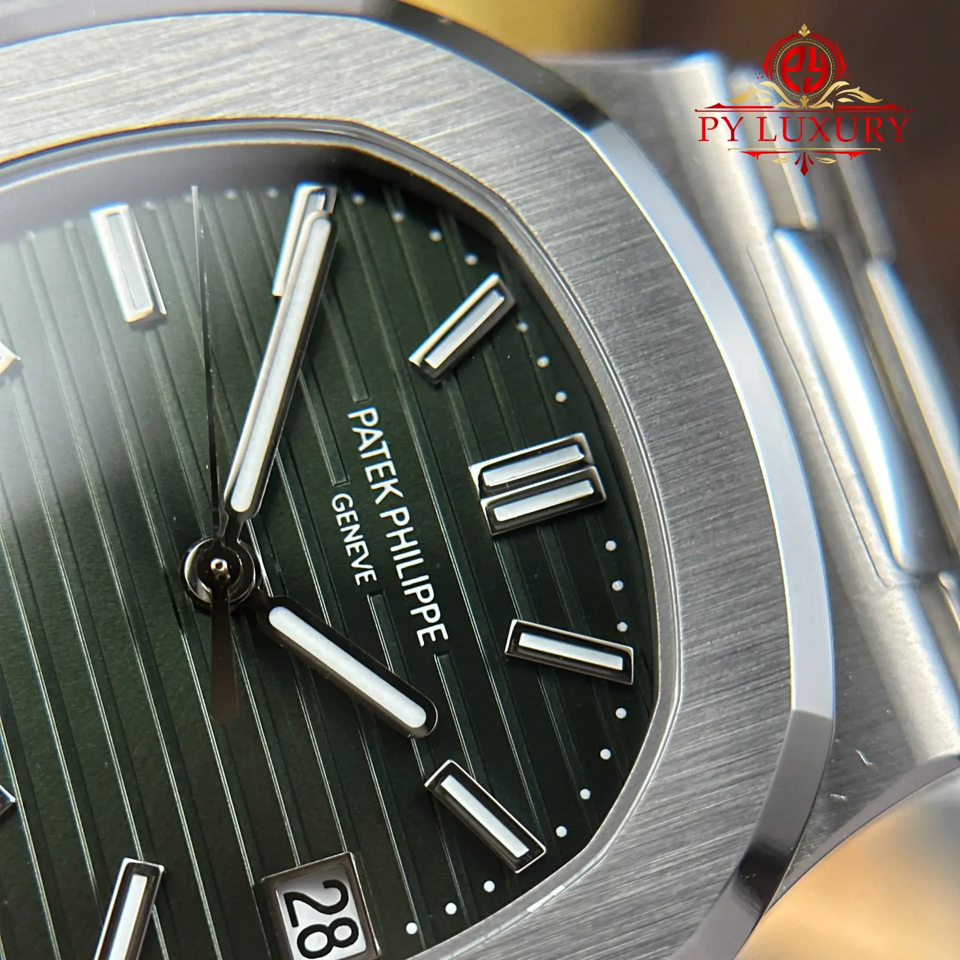Patek Philippe Nautilus 5711/1A-014 Steel Olive Green Dial Best Replica 1:1 BBF 40mm - 图片 5