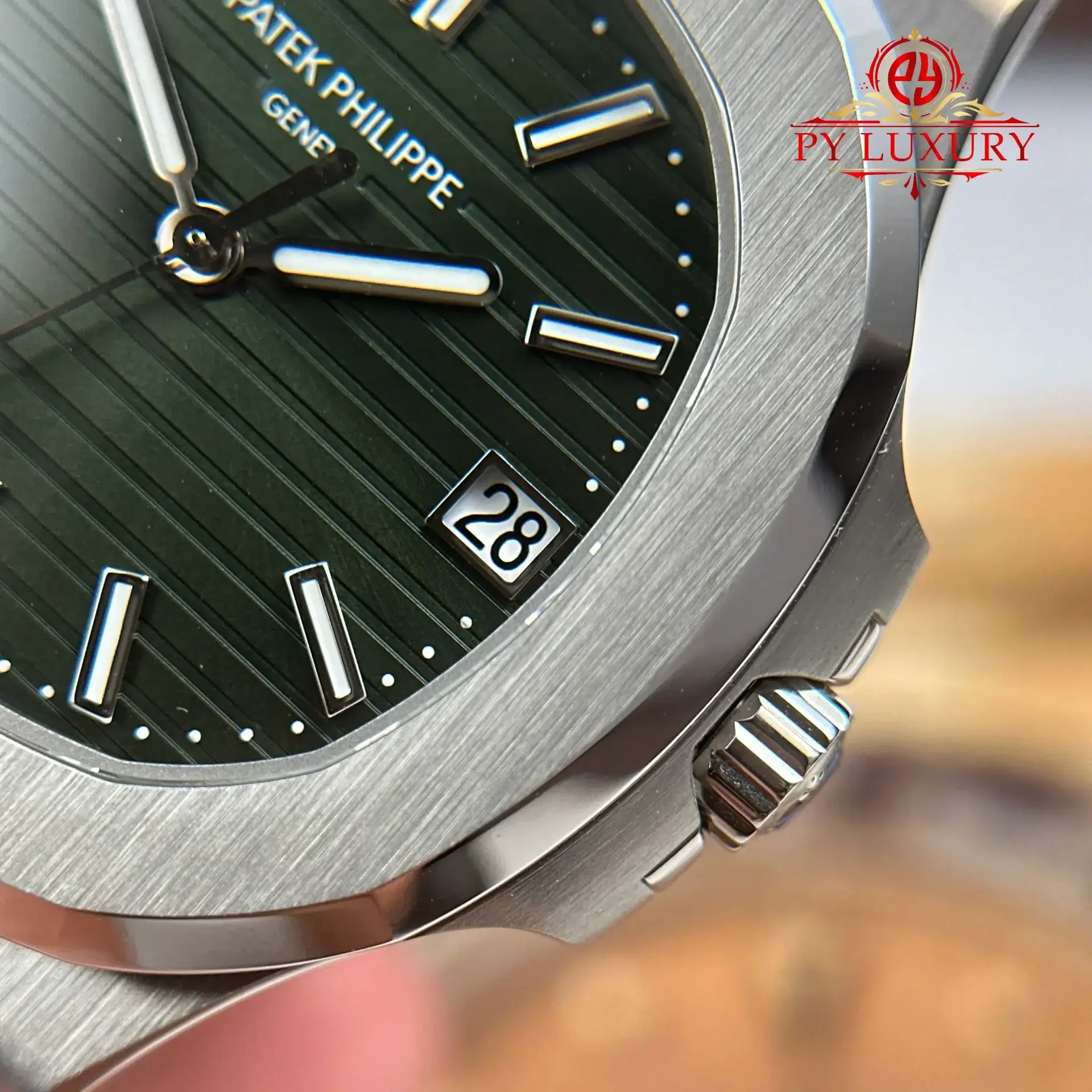 Patek Philippe Nautilus 5711/1A-014 Steel Olive Green Dial Best Replica 1:1 BBF 40mm - 图片 6
