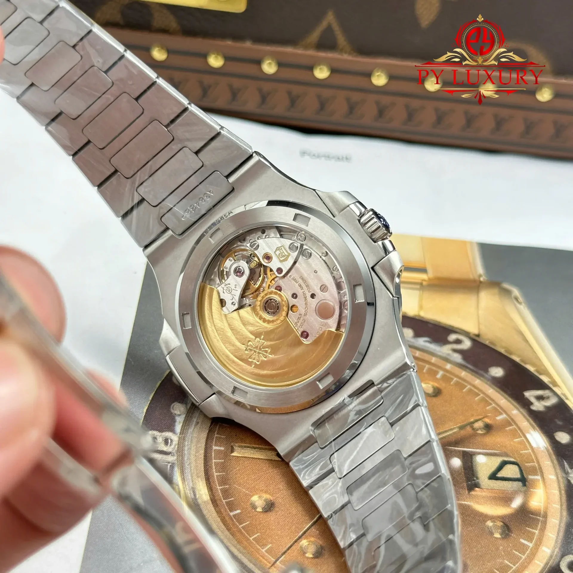 Patek Philippe Nautilus 5711/1A-014 Steel Olive Green Dial Best Replica 1:1 BBF 40mm - 图片 9