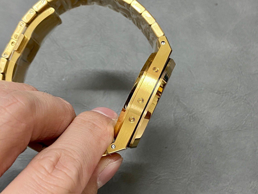 Audemars Piguet Royal Oak Perpetual Calendar 26574BA Yellow Gold Blue Dial Best Replica 41mm - 图片 5