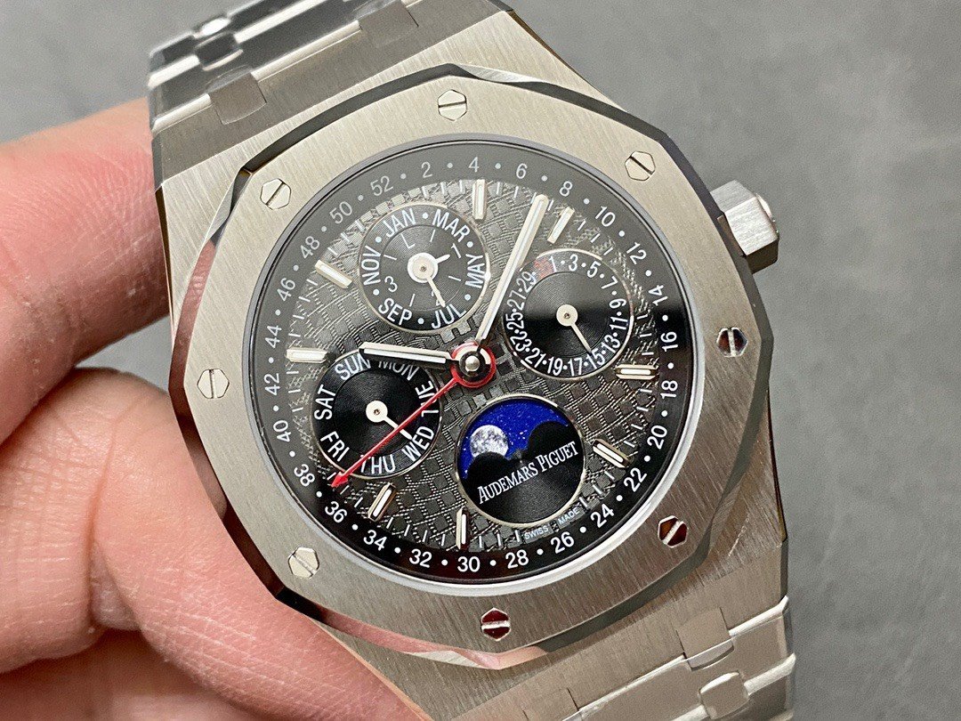 Audemars Piguet Royal Oak Perpetual Calendar 26574ST Grey Dial Best Replica 41mm - 图片 2