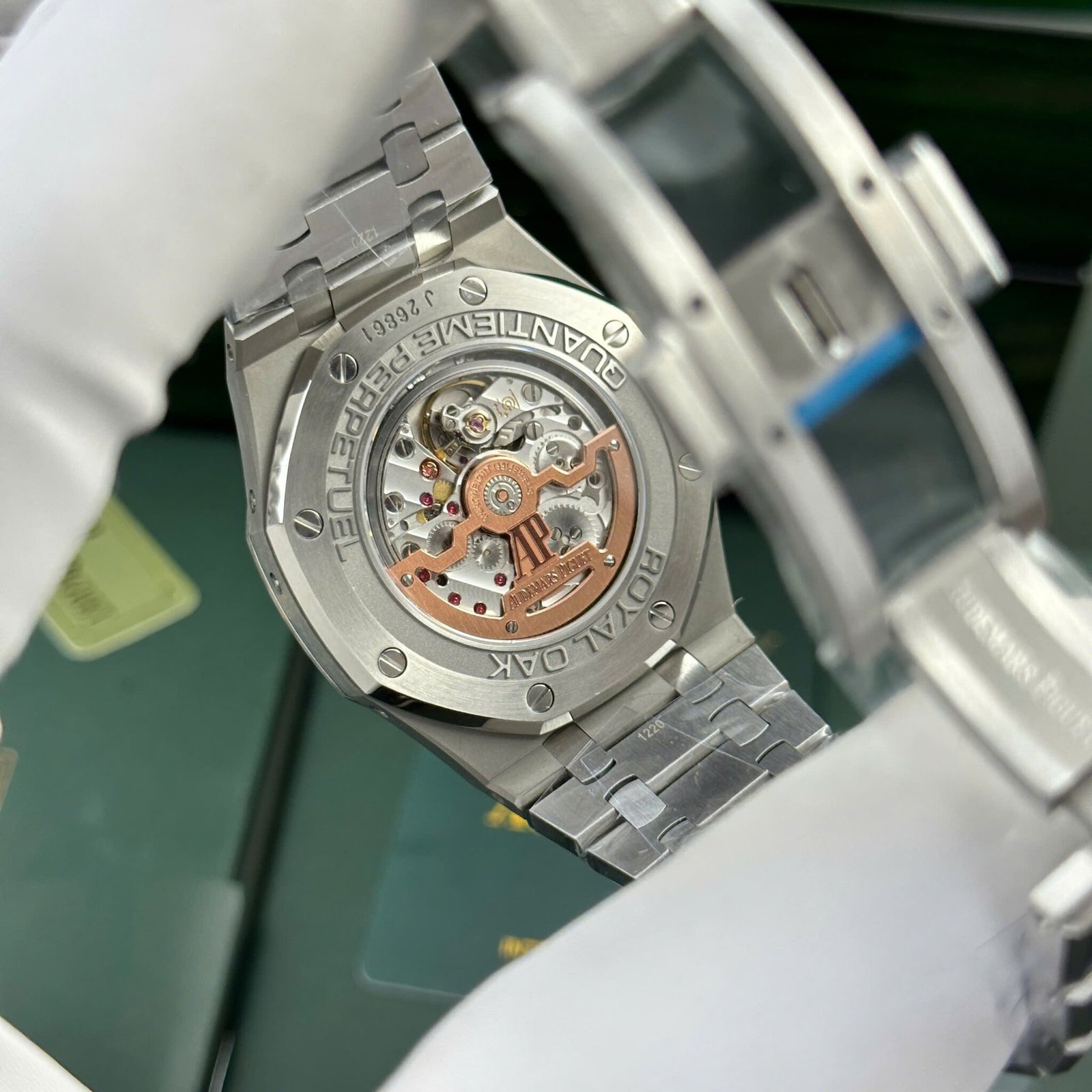 Audemars Piguet Royal Oak Perpetual Calendar 26574ST Blue Dial Best Quality Replica 41mm - 图片 7