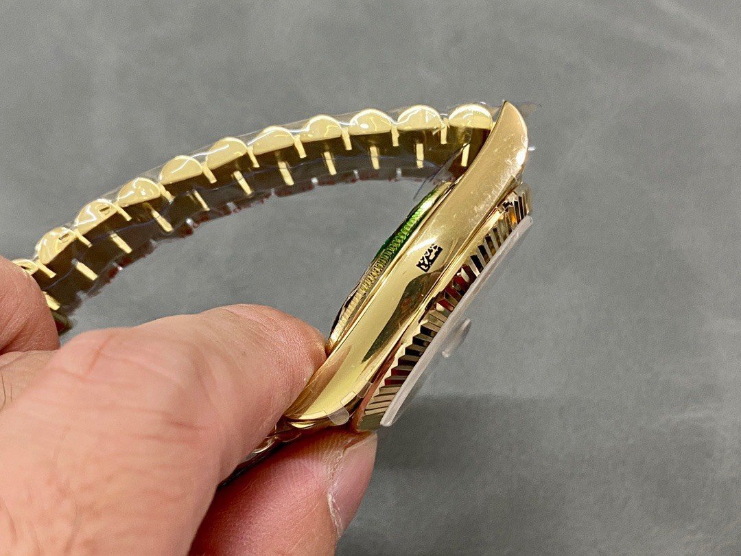 Rolex Day-Date 228238-0002 Yellow Gold Silver Dial 184g Top Quality Replica 40mm - 图片 6