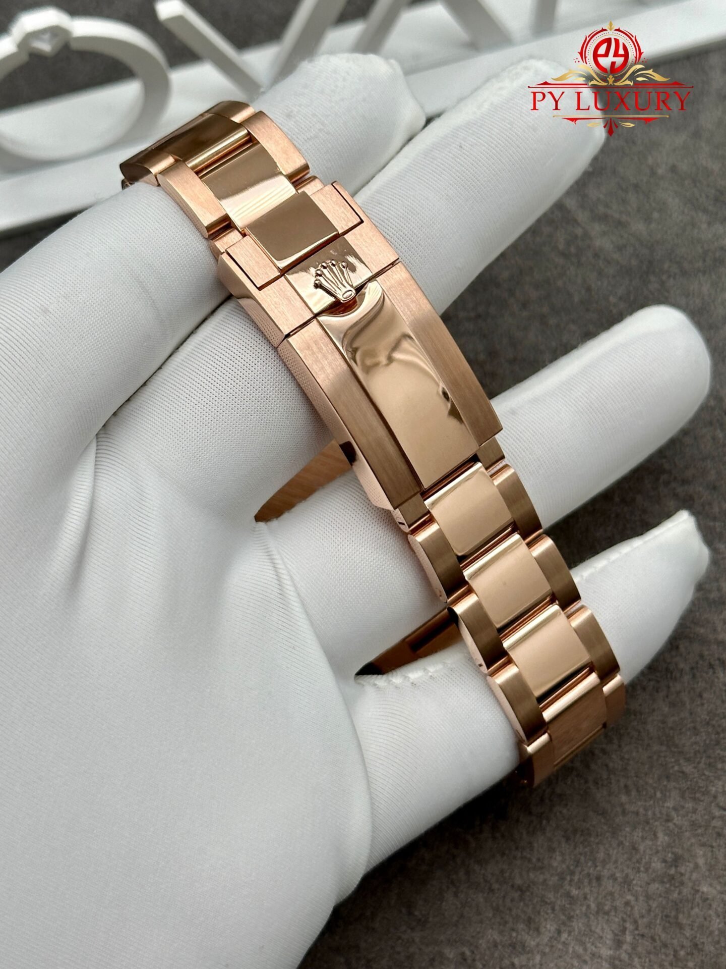 Rolex Daytona 116505-0017 CNC 1:1 Custom Made 18K Solid Gold CVD Diamonds 40mm - 图片 7