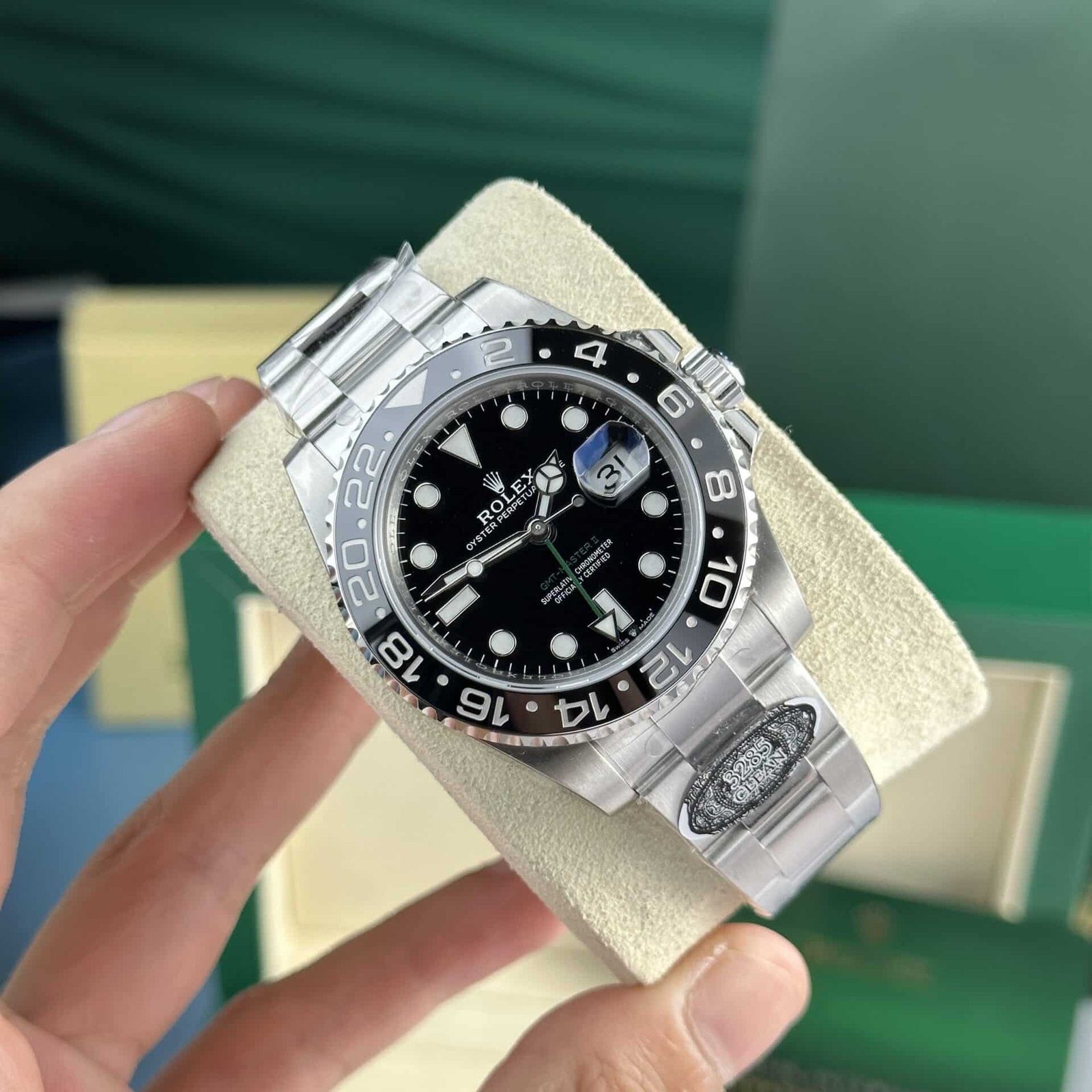 Rolex GMT-Master II 116710LN Black Dial Oyster Bracelet Super Clone Clean Factory 40mm