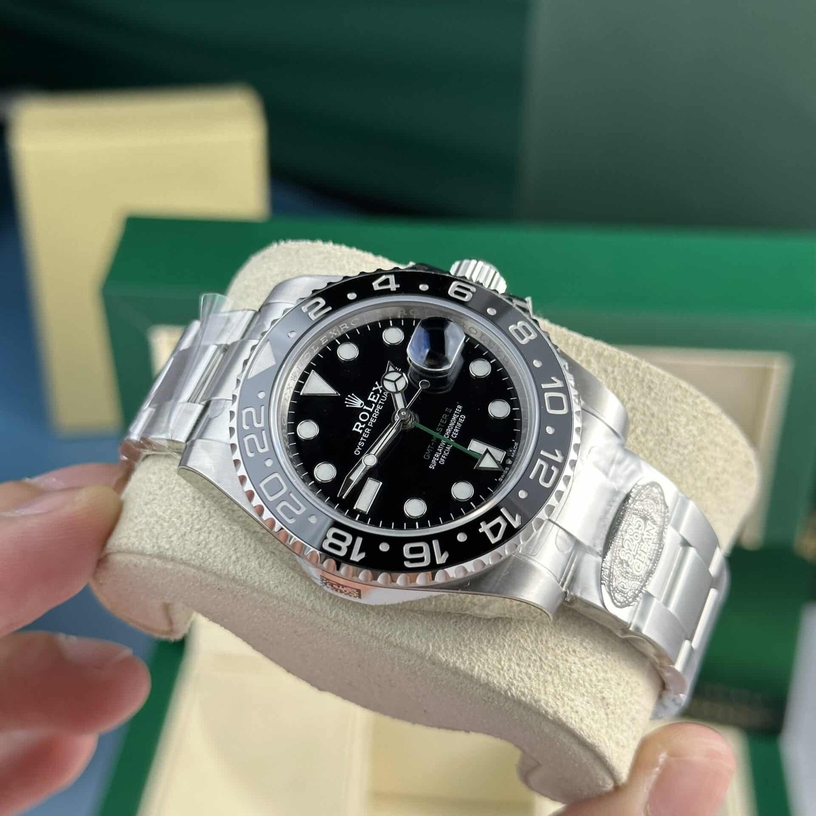 Rolex GMT-Master II 116710LN Black Dial Oyster Bracelet Super Clone Clean Factory 40mm - 图片 3
