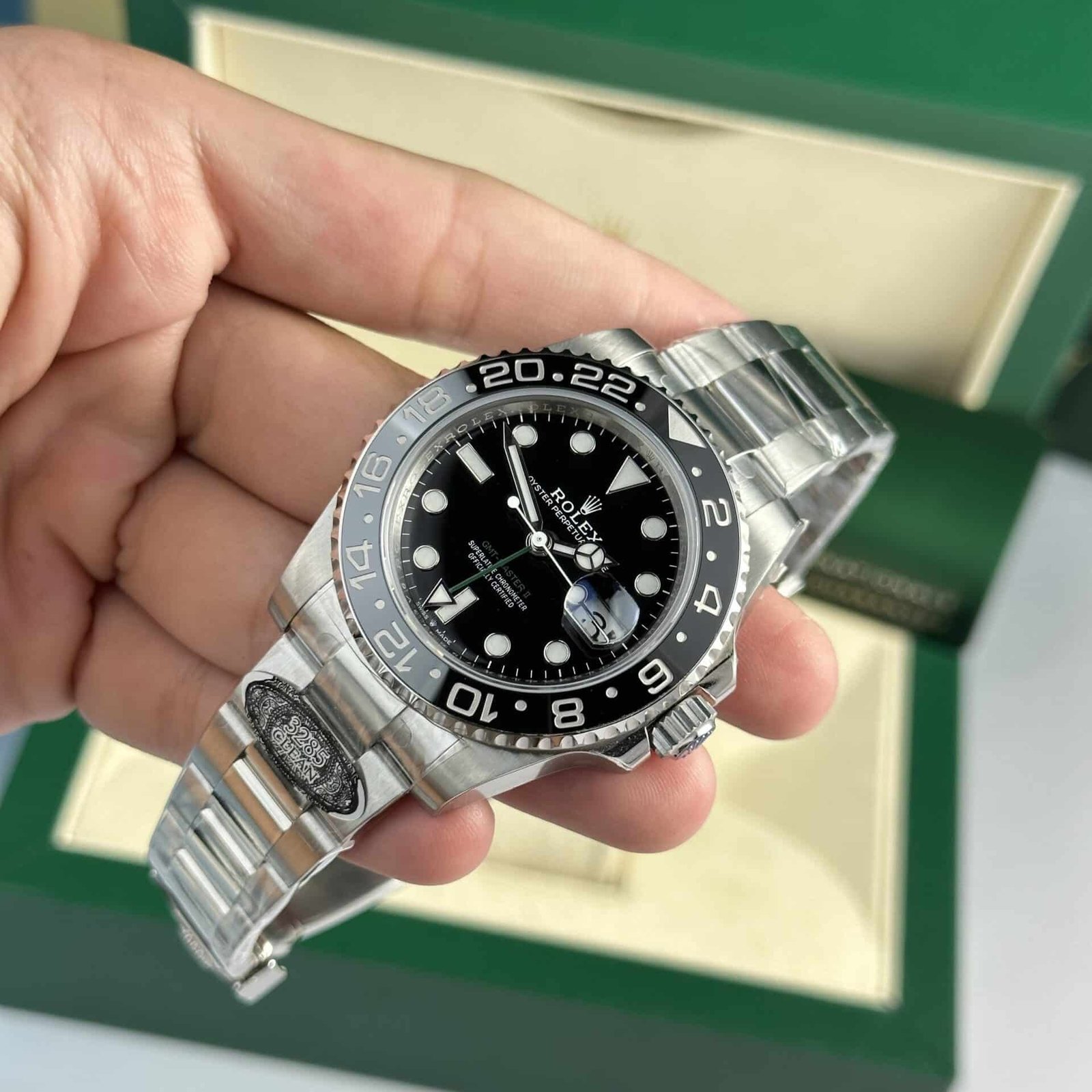 Rolex GMT-Master II 116710LN Black Dial Oyster Bracelet Super Clone Clean Factory 40mm - 图片 4