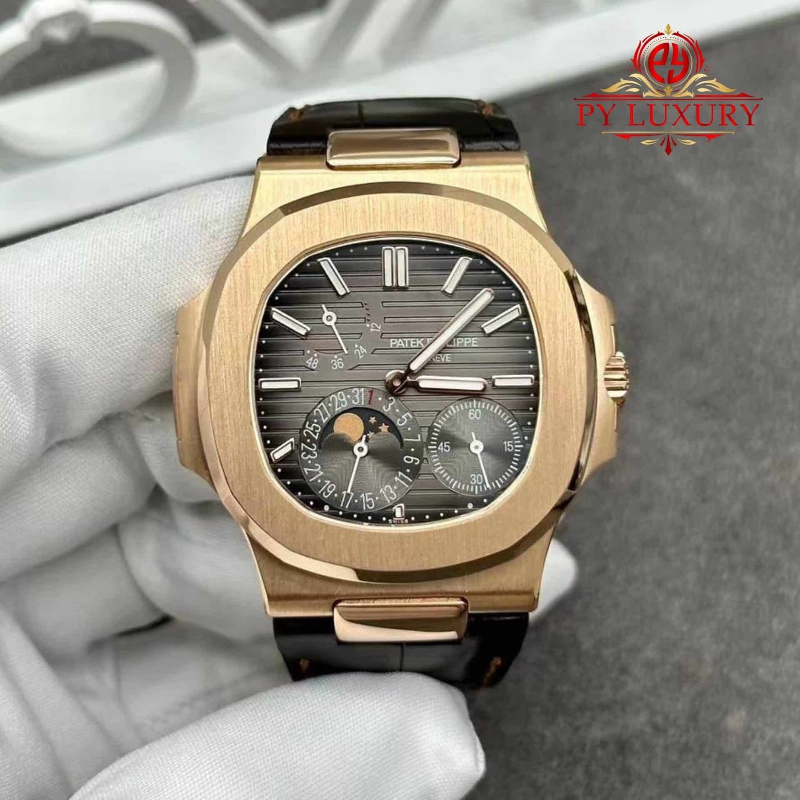 Patek Philippe Nautilus 5712R-001 18K Solid Rose Gold 40mm