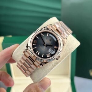 Rolex Day-Date 228235 Rose Gold Slate Ombré Dial 188g Super Clone 40mm