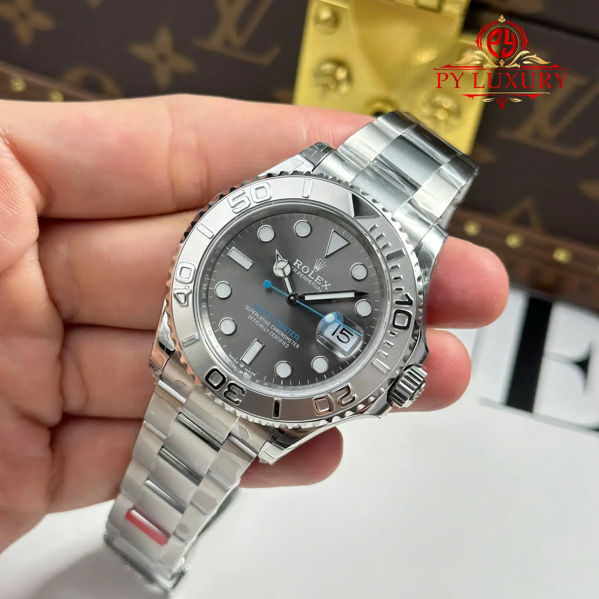 Rolex Yacht-Master 126622 Dark Rhodium Dial Oyster Super Clone 40mm - 图片 2