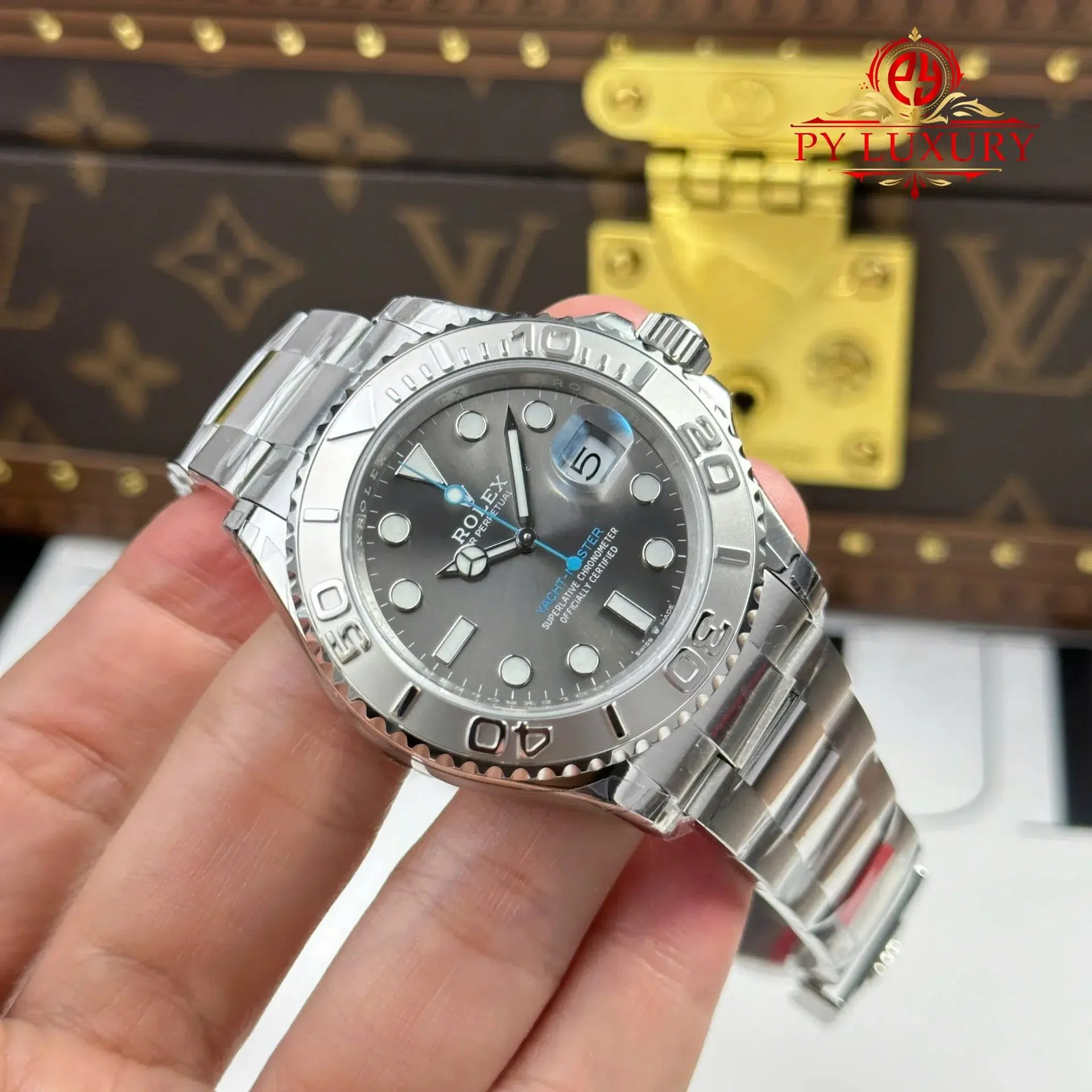 Rolex Yacht-Master 126622 Dark Rhodium Dial Oyster Super Clone 40mm - 图片 3