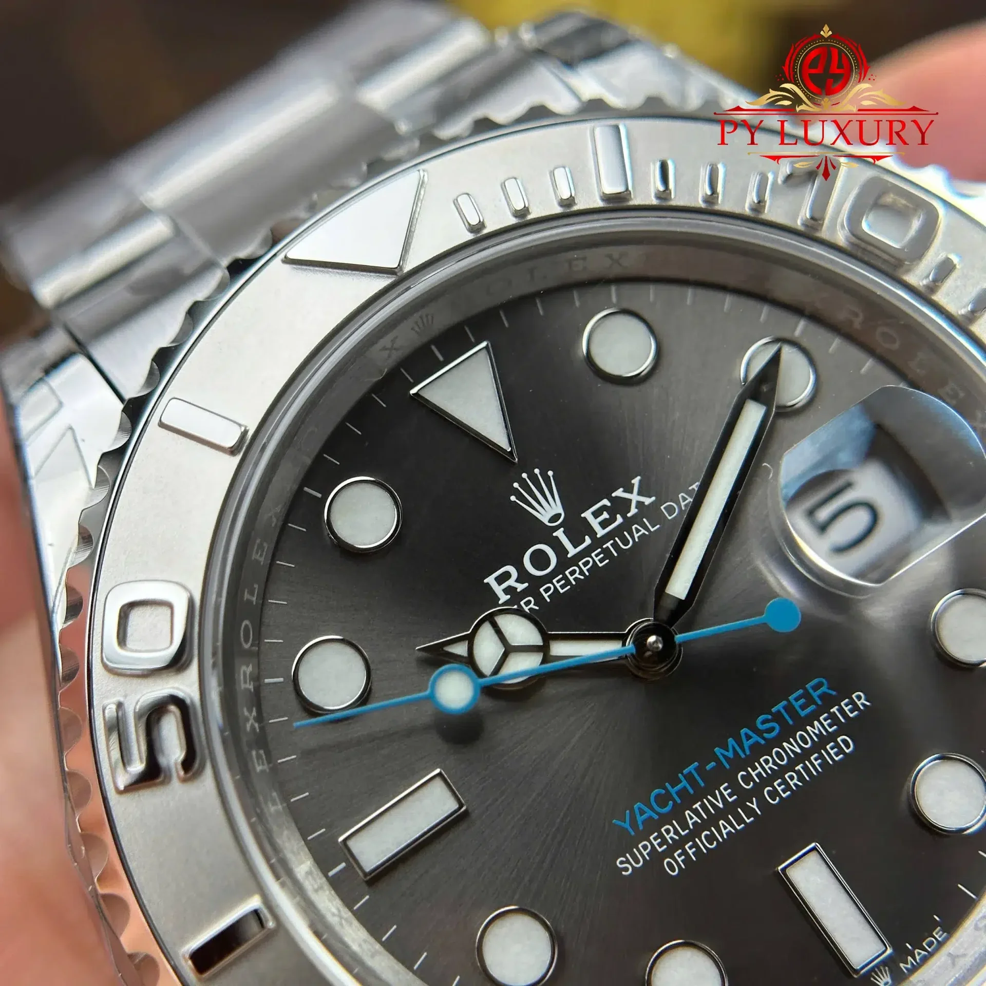 Rolex Yacht-Master 126622 Dark Rhodium Dial Oyster Super Clone 40mm - 图片 5
