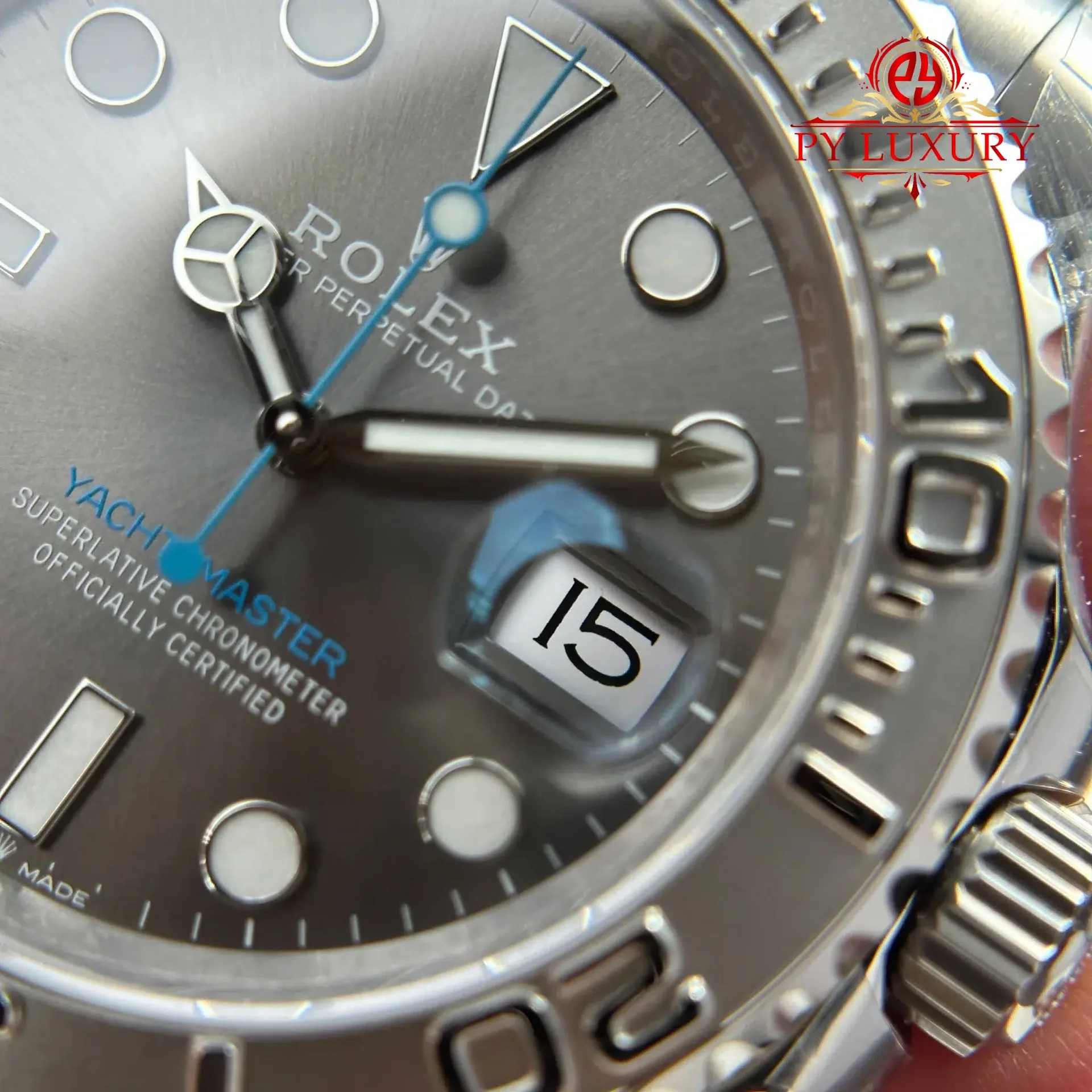 Rolex Yacht-Master 126622 Dark Rhodium Dial Oyster Super Clone 40mm - 图片 6
