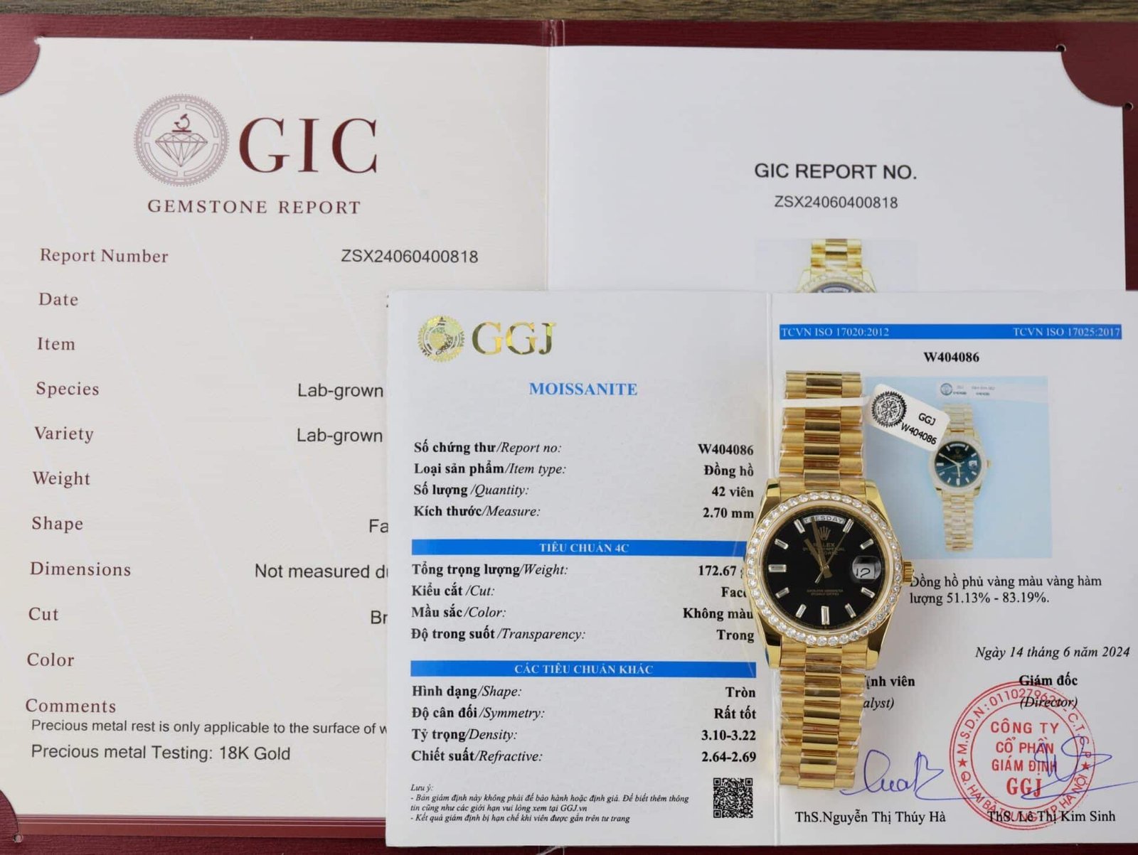 Rolex Day-Date 228348RBR 18K Yellow Gold Wrapped Black Diamond Dial Moissanite Bezel GMF V3 Super Clone 40mm