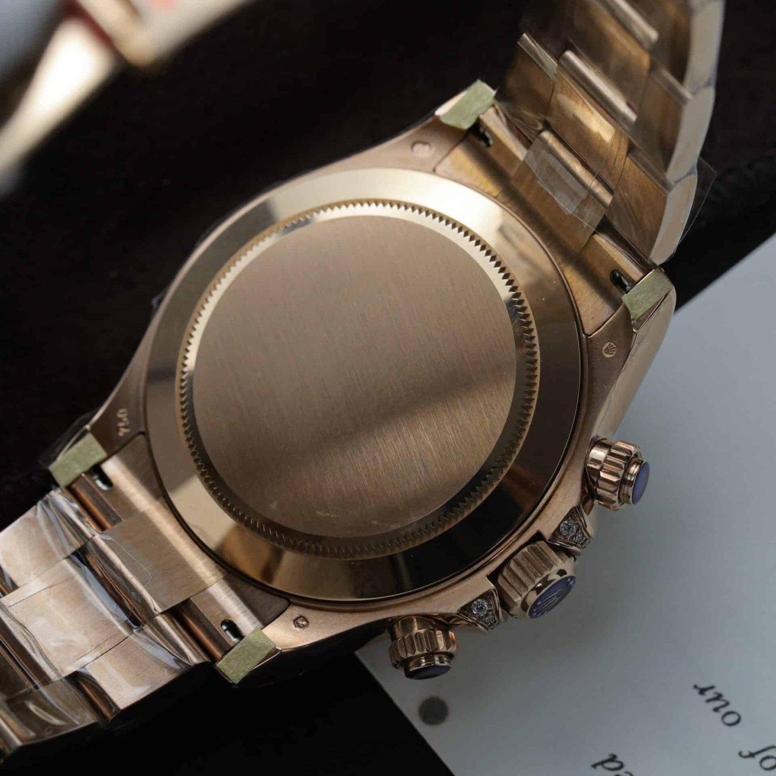 Rolex Daytona Rainbow 116595 Rose Gold Calibre 4130 Super Clone 40mm - 图片 9