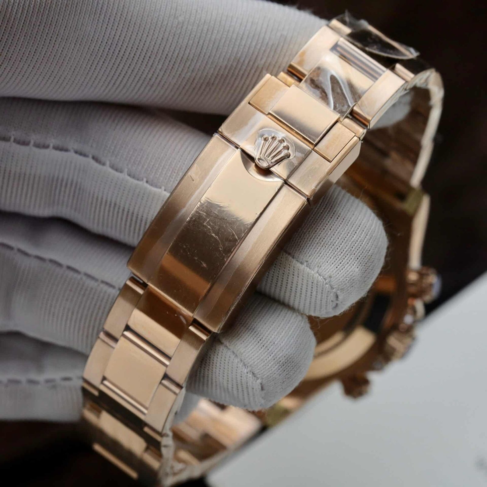 Rolex Daytona Rainbow 116595 Rose Gold Calibre 4130 Super Clone 40mm - 图片 11
