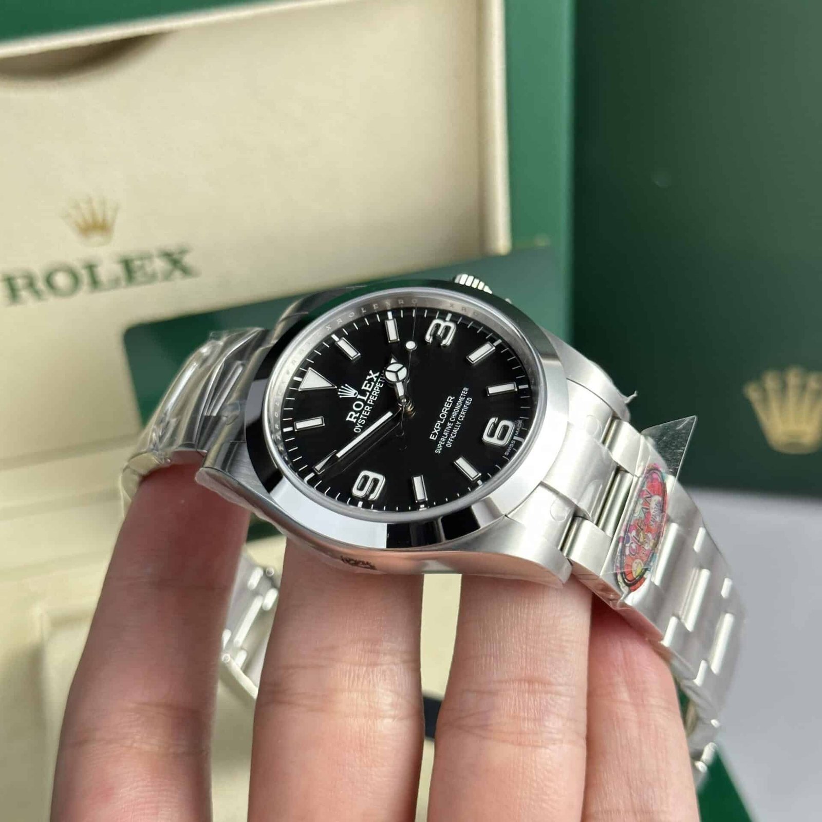 Rolex Oyster Perpetual Explorer 214270 Black Dial Best Replica Clean Factory 39mm - 图片 3